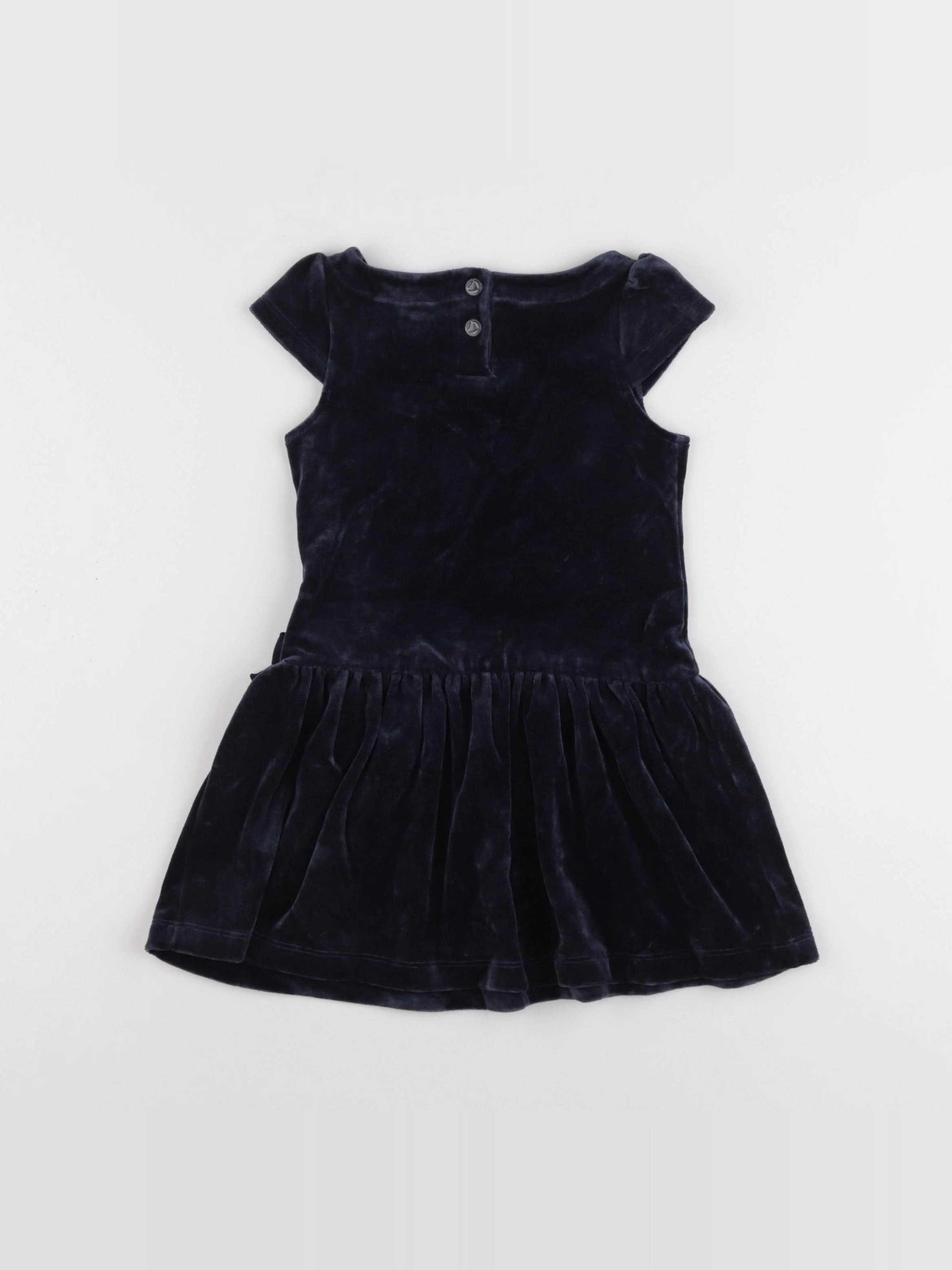 Petit Bateau - robe bleu - 3 ans