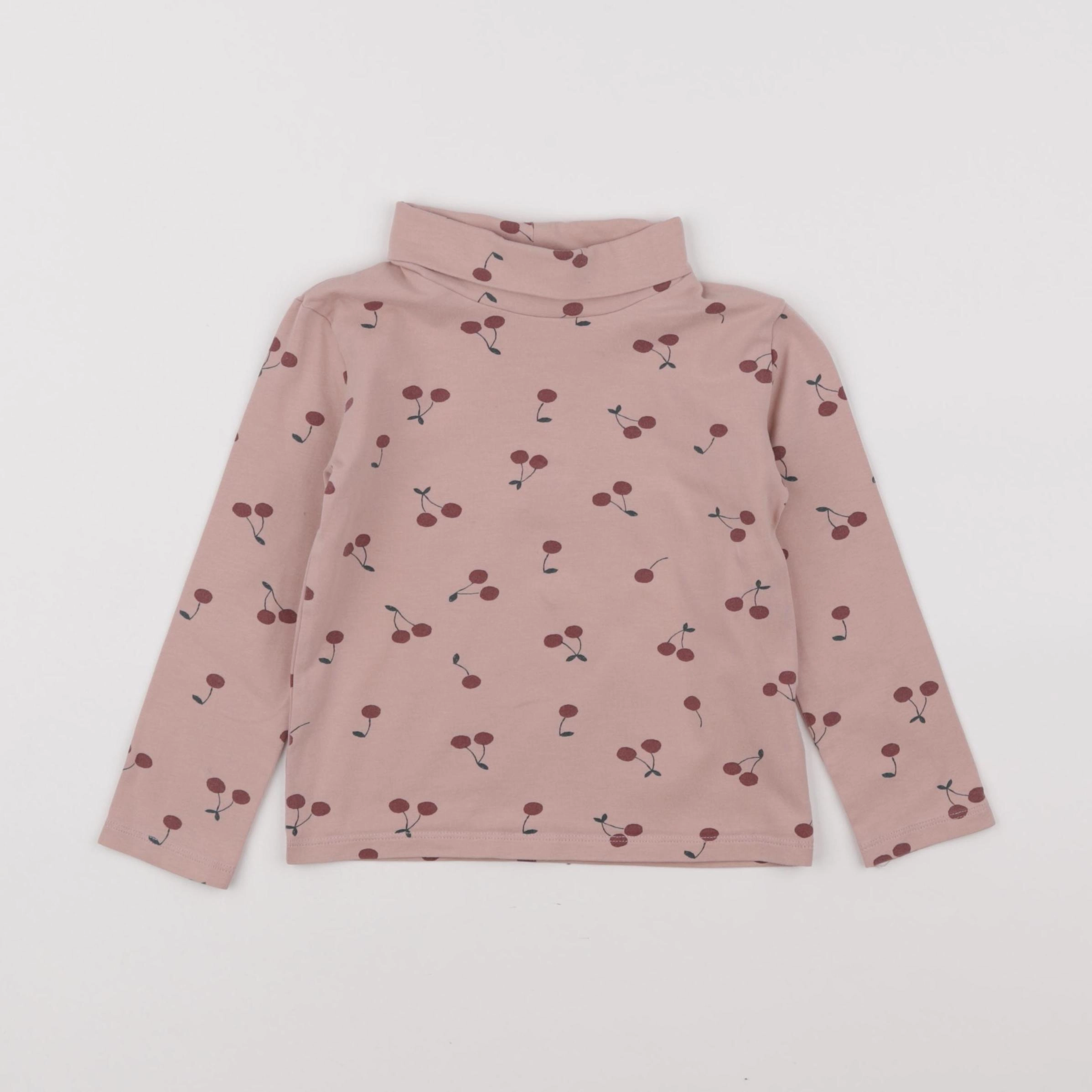 Vertbaudet - sous-pull rose - 4 ans