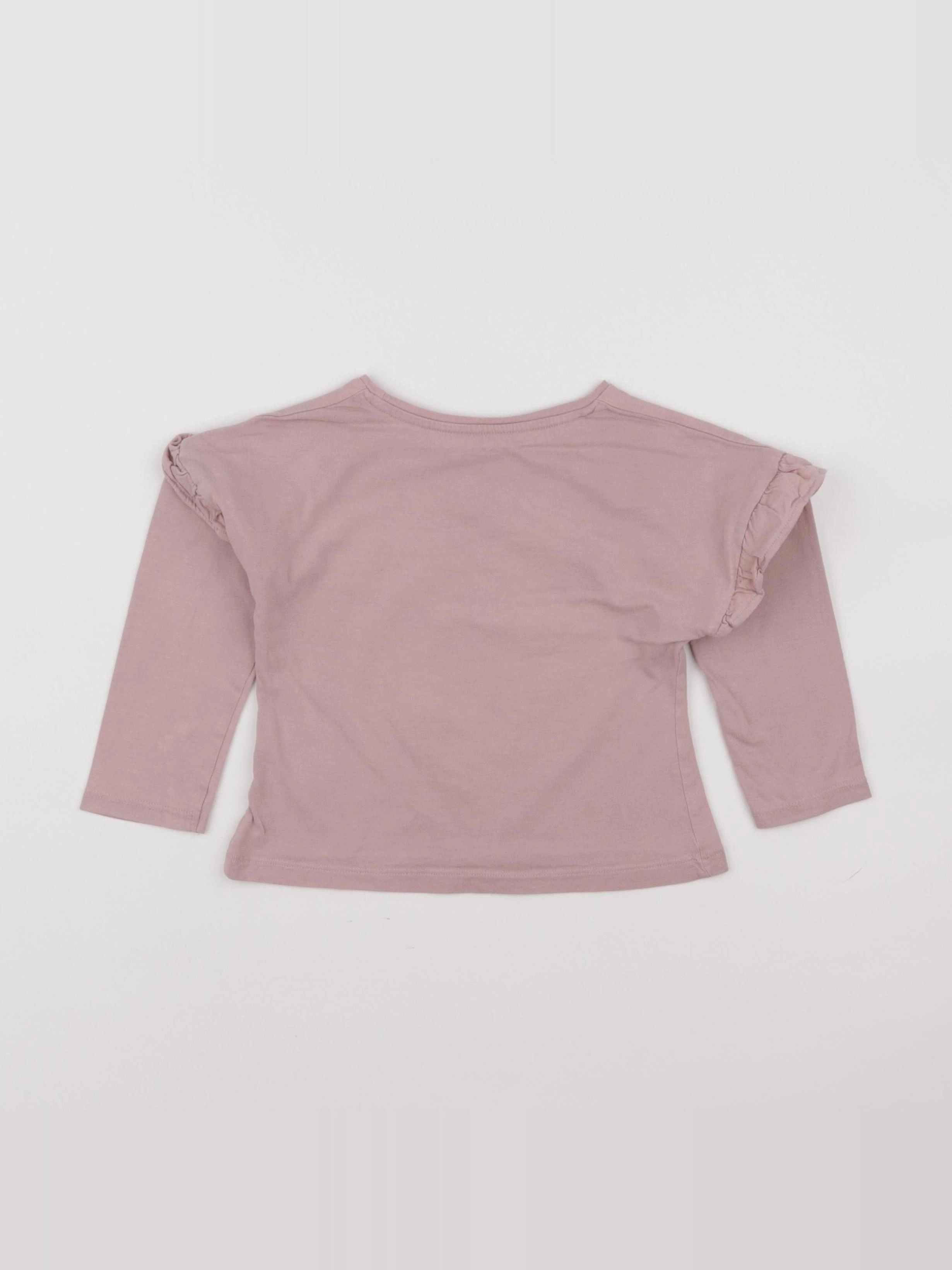 Vertbaudet - tee-shirt rose - 3 ans
