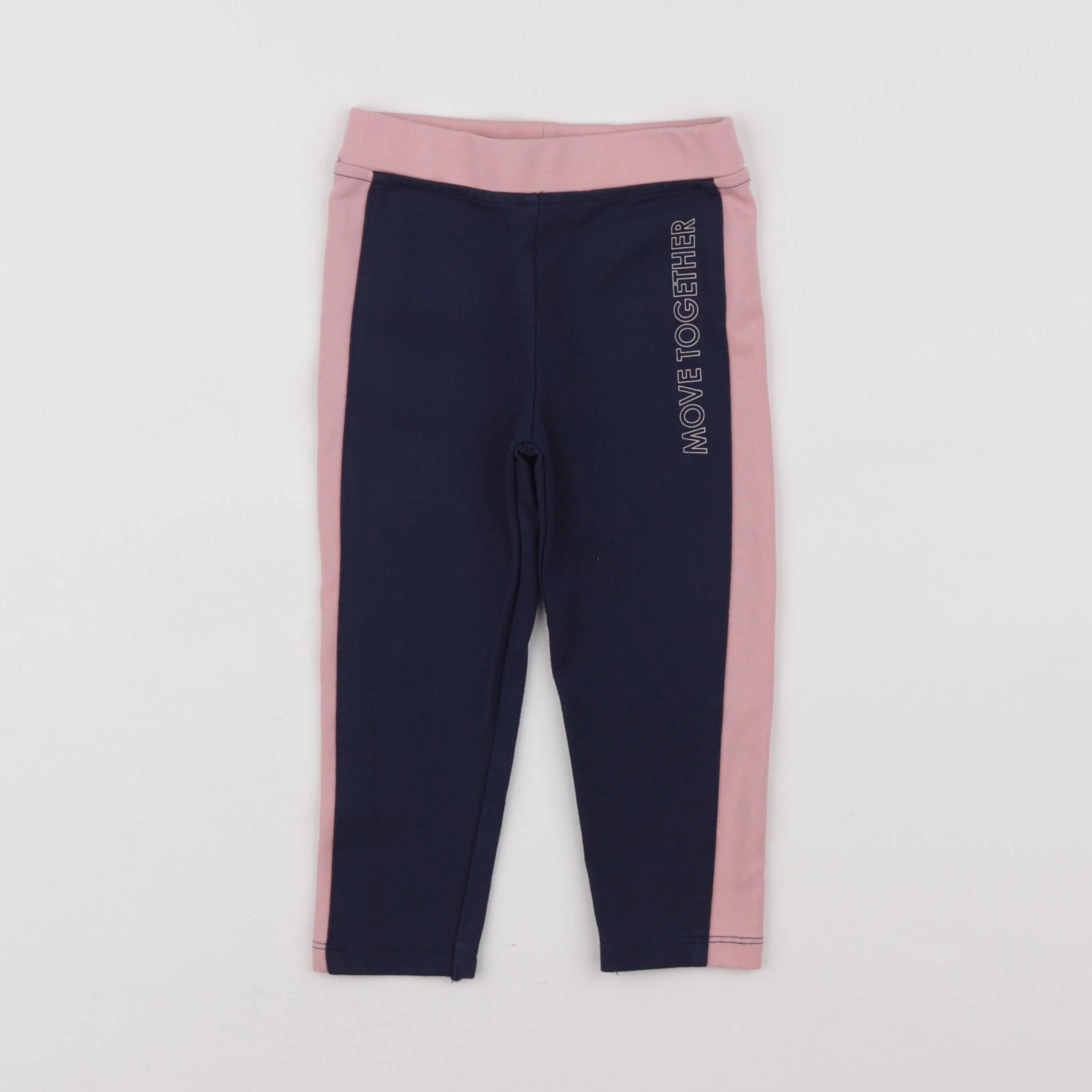 Vertbaudet - legging bleu - 3 ans