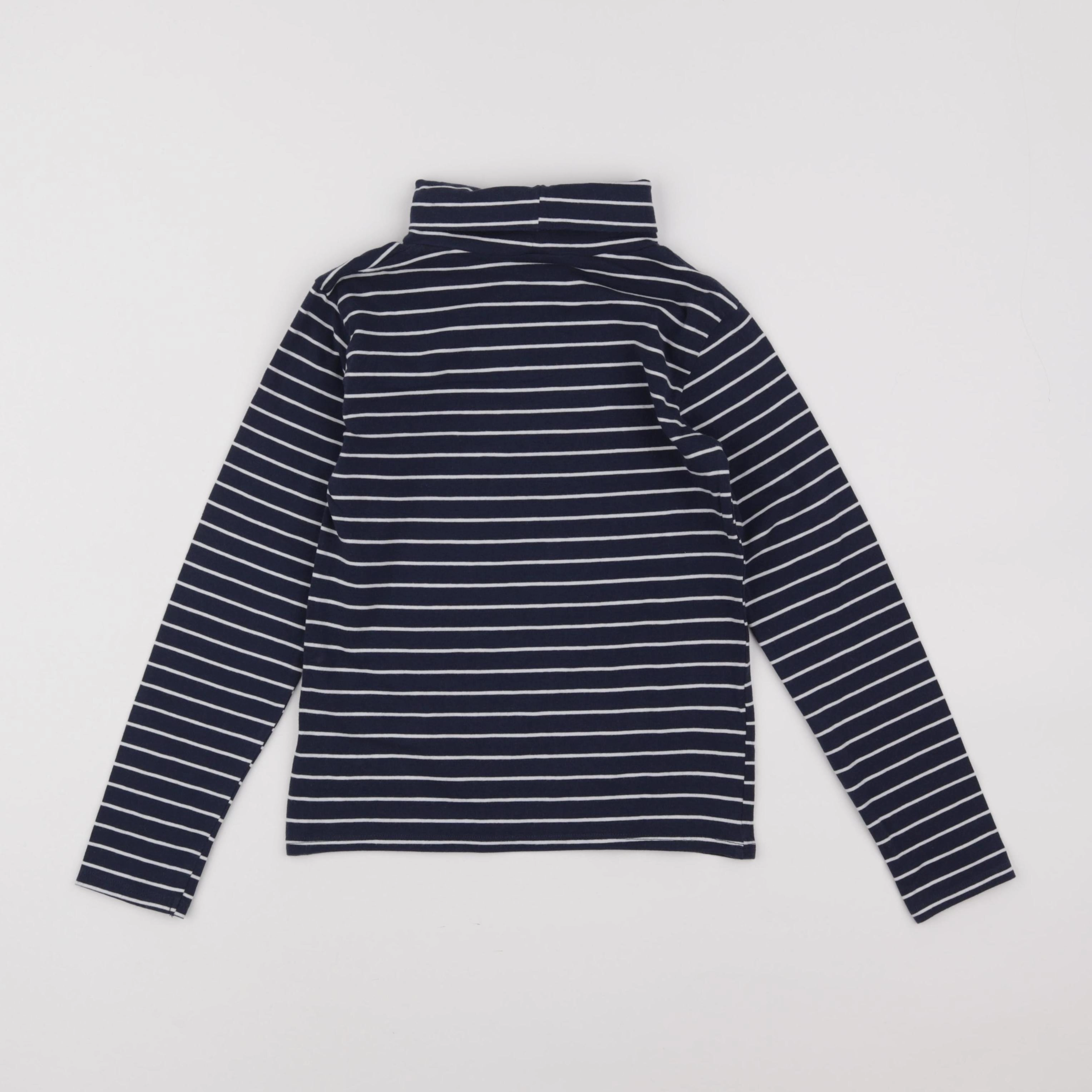 Vertbaudet - sous-pull bleu - 8 ans