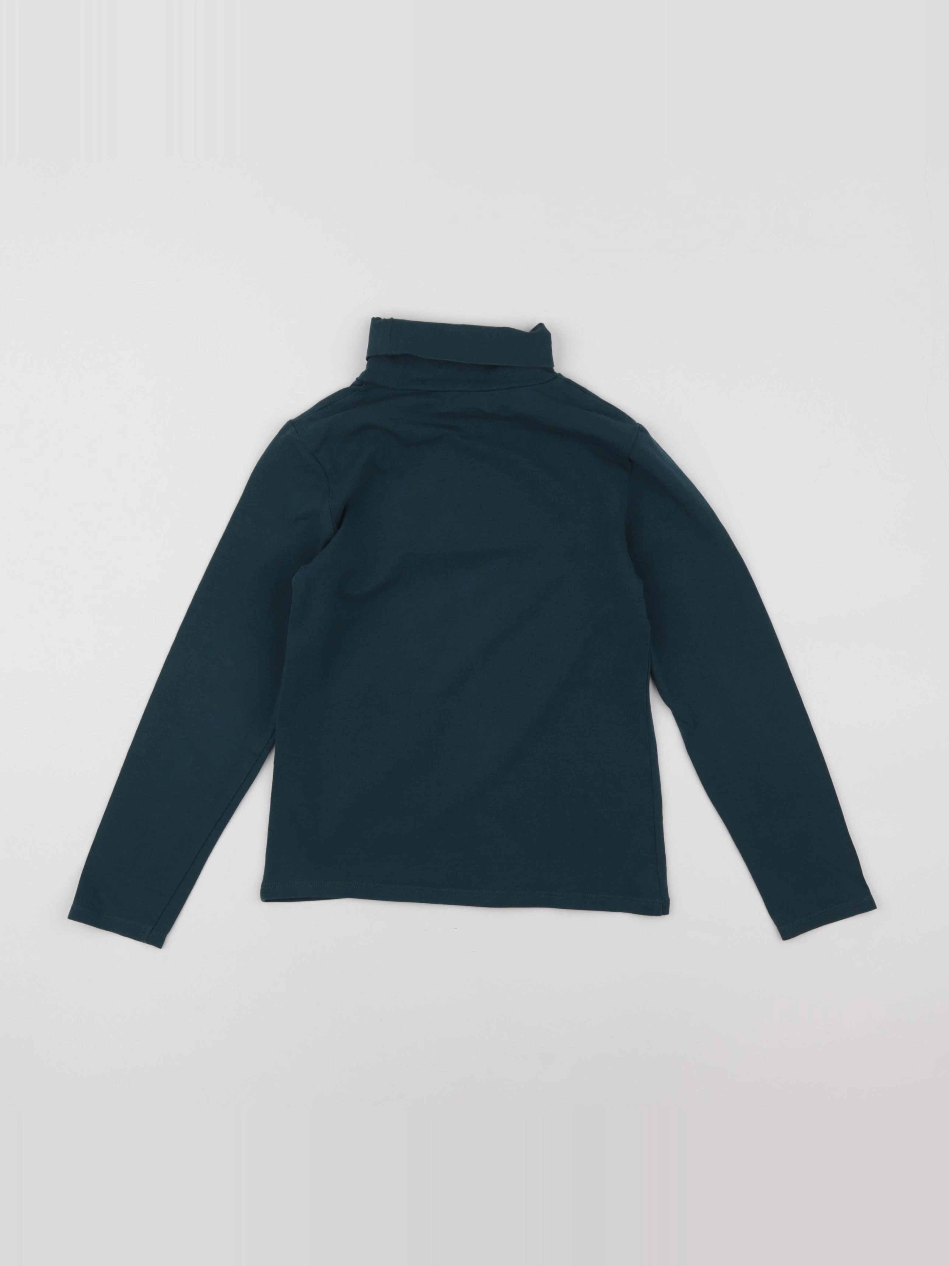 Vertbaudet - sous-pull vert - 8 ans