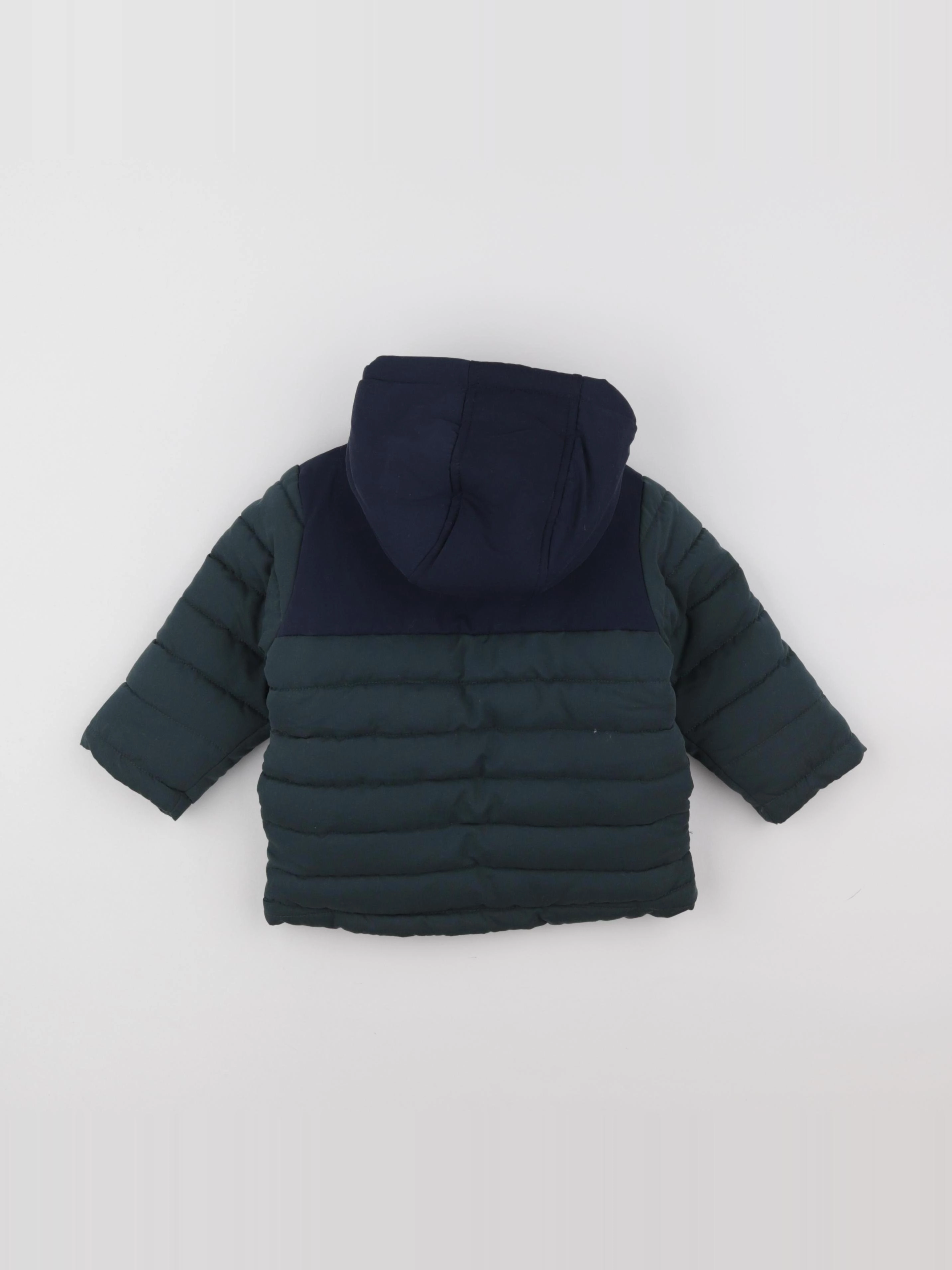 Vertbaudet - parka vert - 18 mois