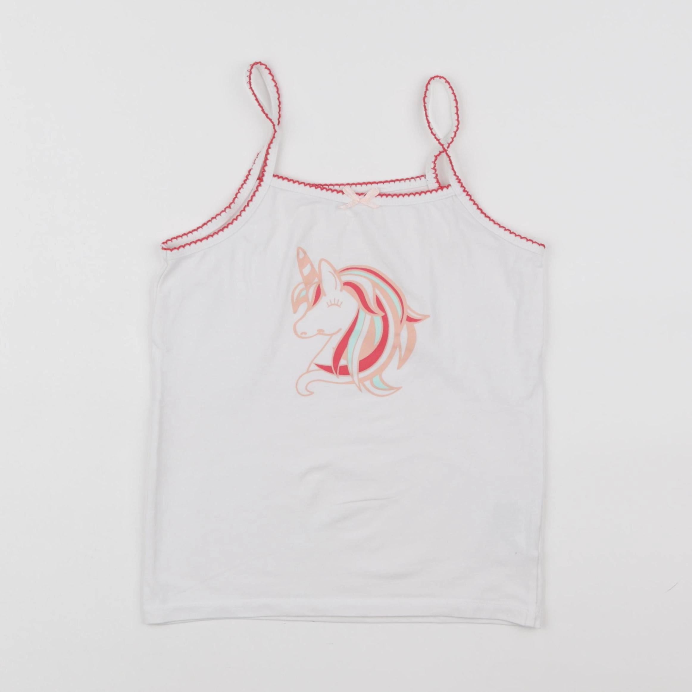 Vertbaudet - maillot de corps blanc - 10 ans