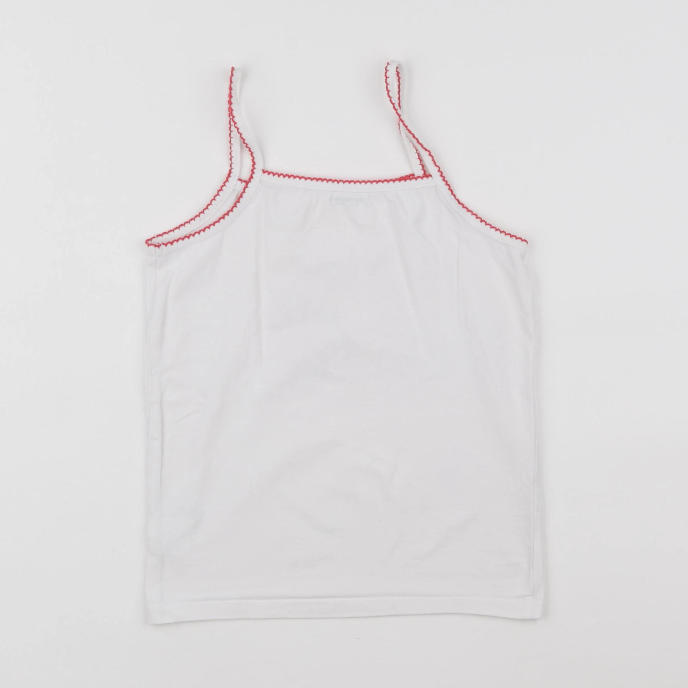 Vertbaudet - maillot de corps blanc - 10 ans
