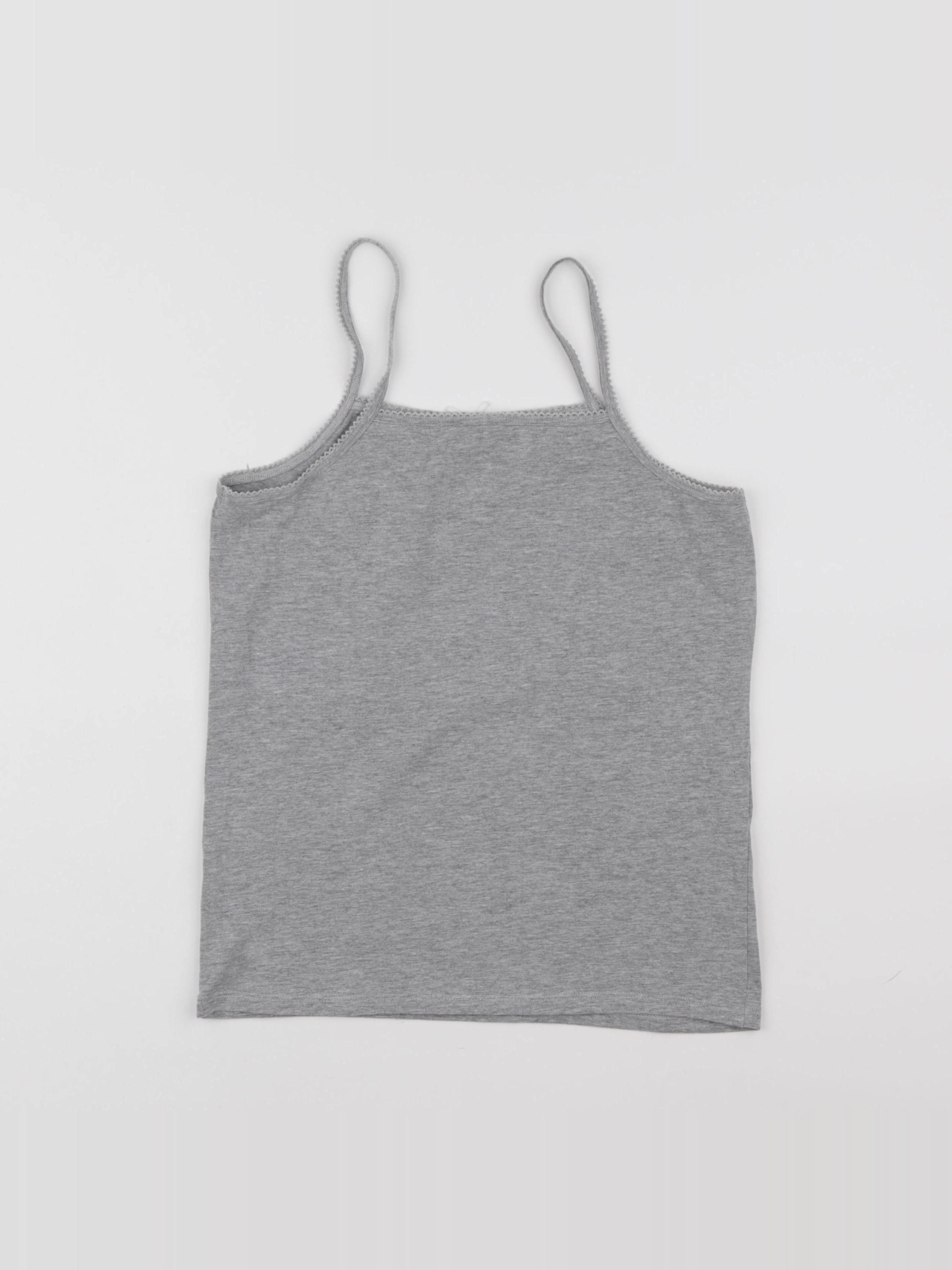 Vertbaudet - maillot de corps gris - 10 ans
