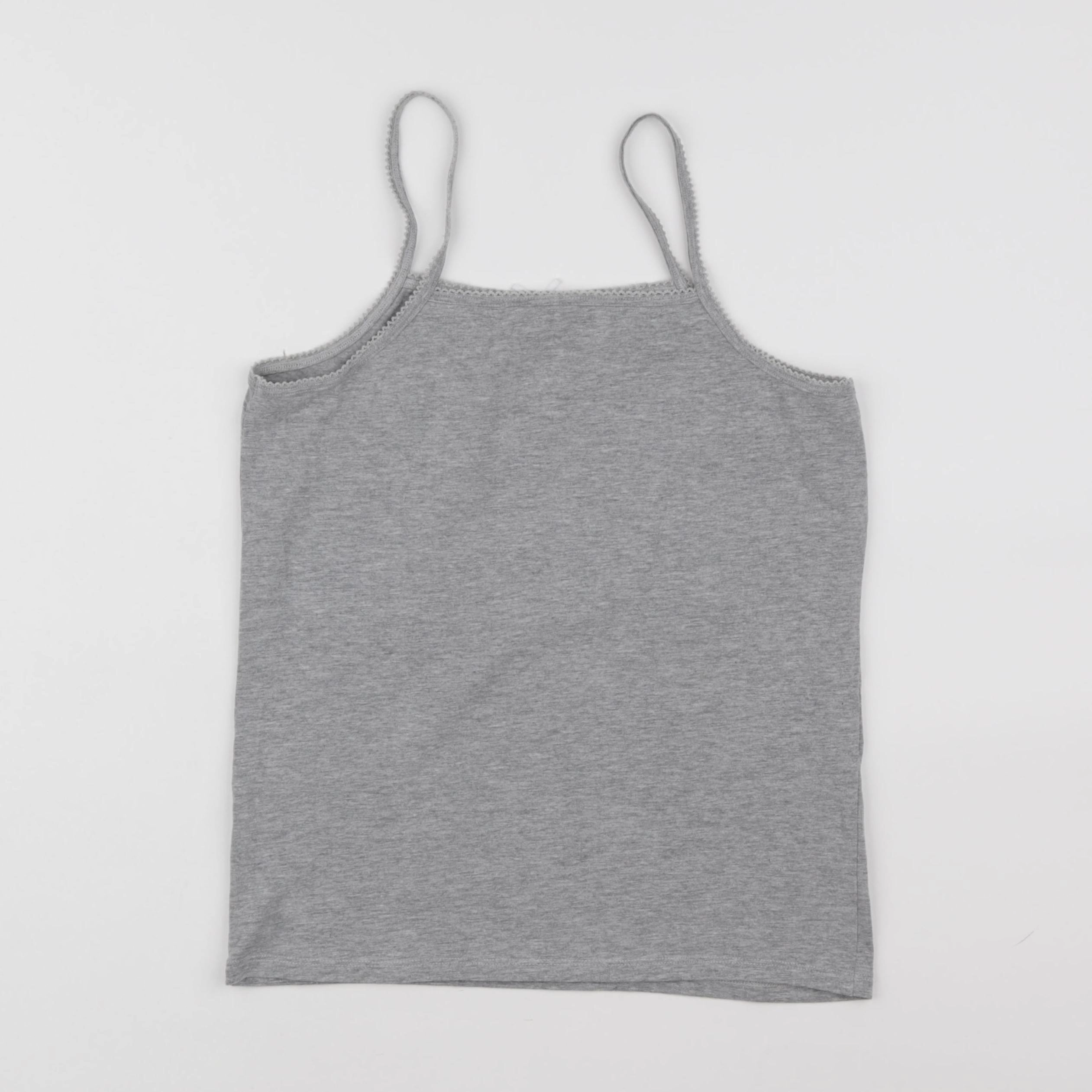 Vertbaudet - maillot de corps gris - 10 ans