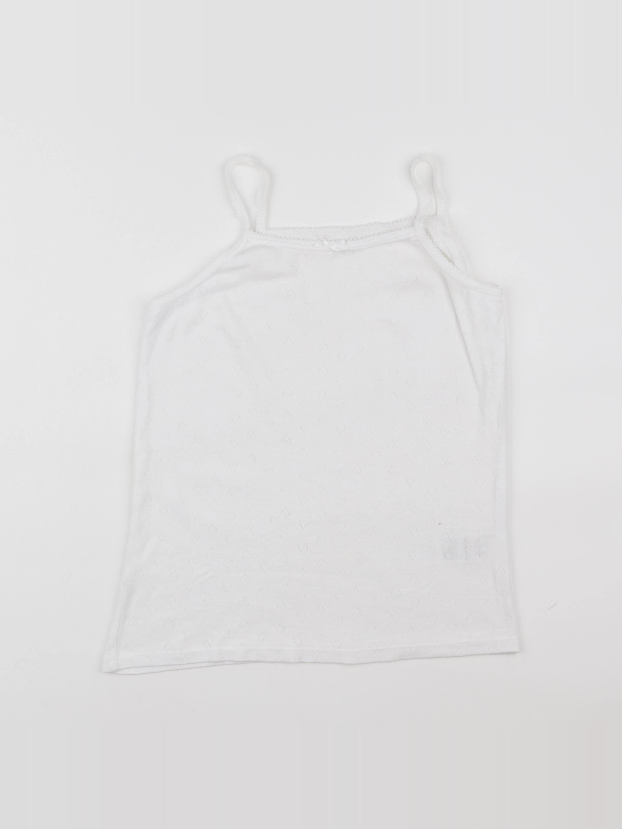 Vertbaudet - maillot de corps blanc - 12 ans