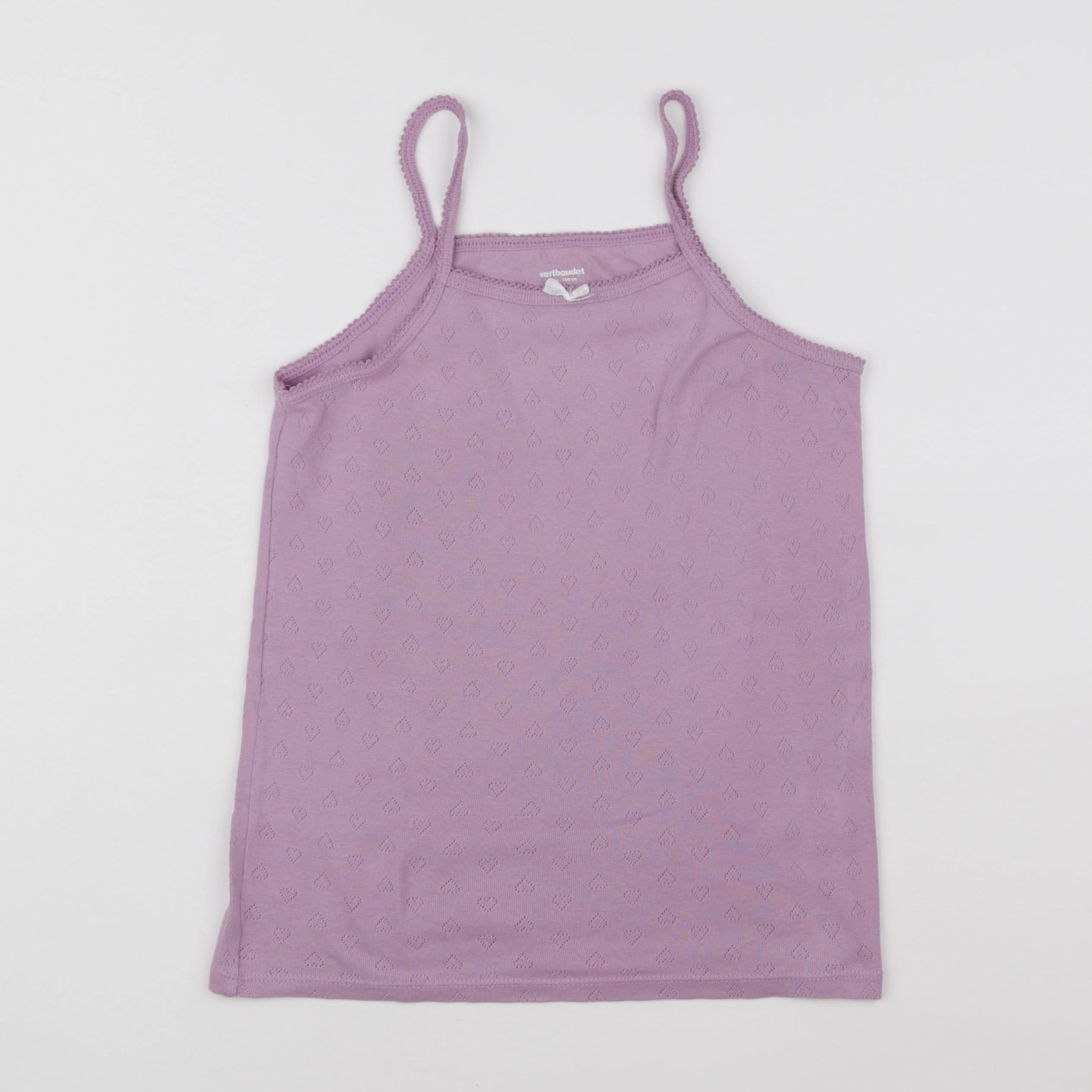 Vertbaudet - maillot de corps violet - 12 ans