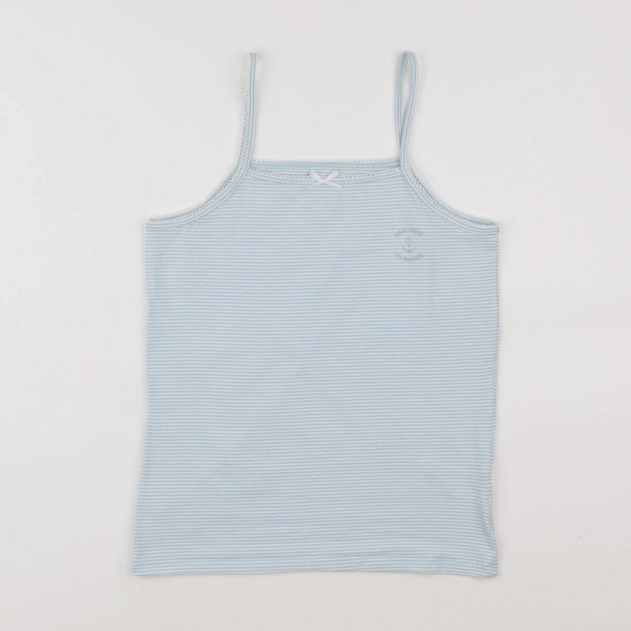 Vertbaudet - maillot de corps bleu - 12 ans