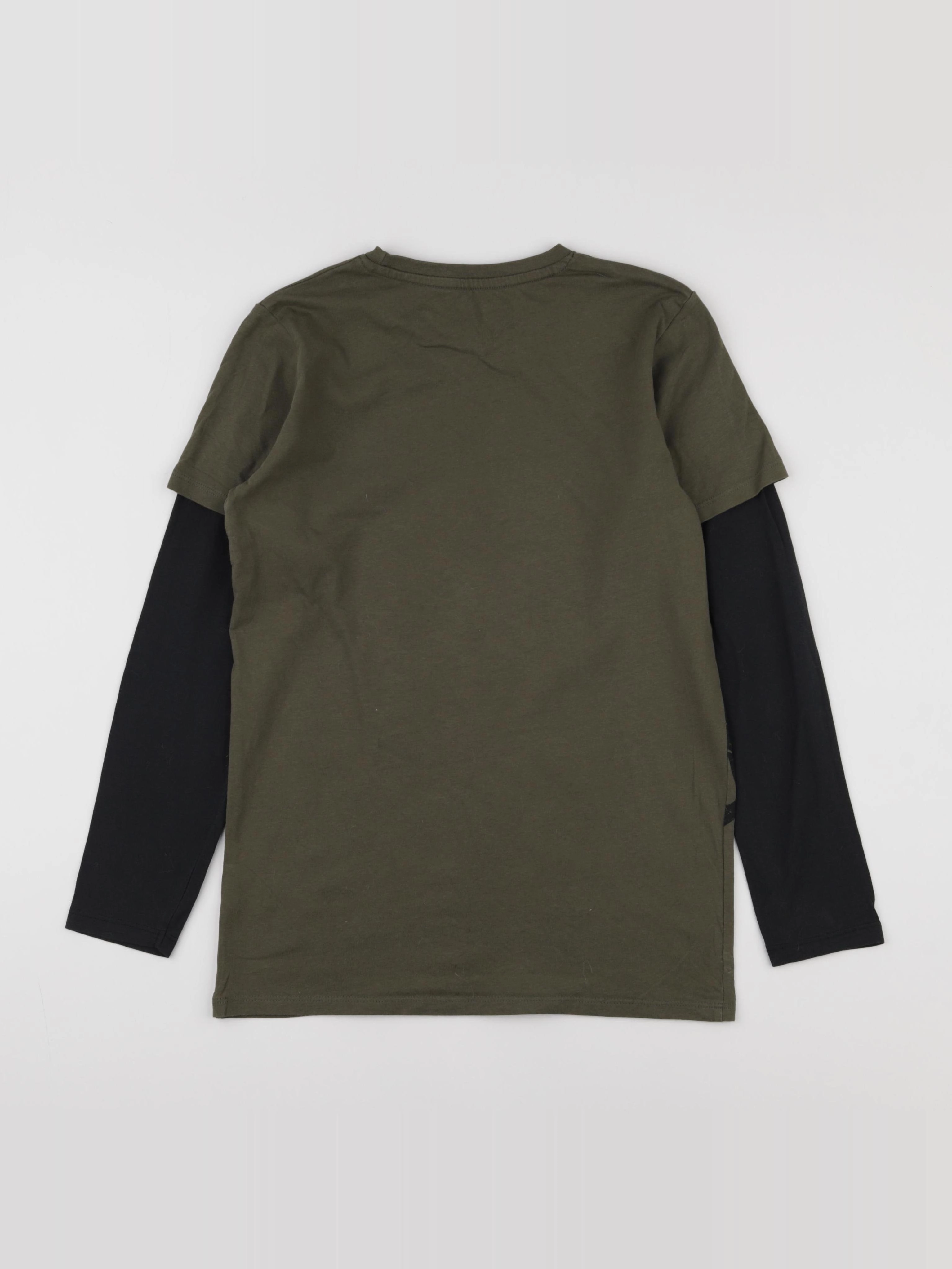 Vertbaudet - tee-shirt vert - 12 ans