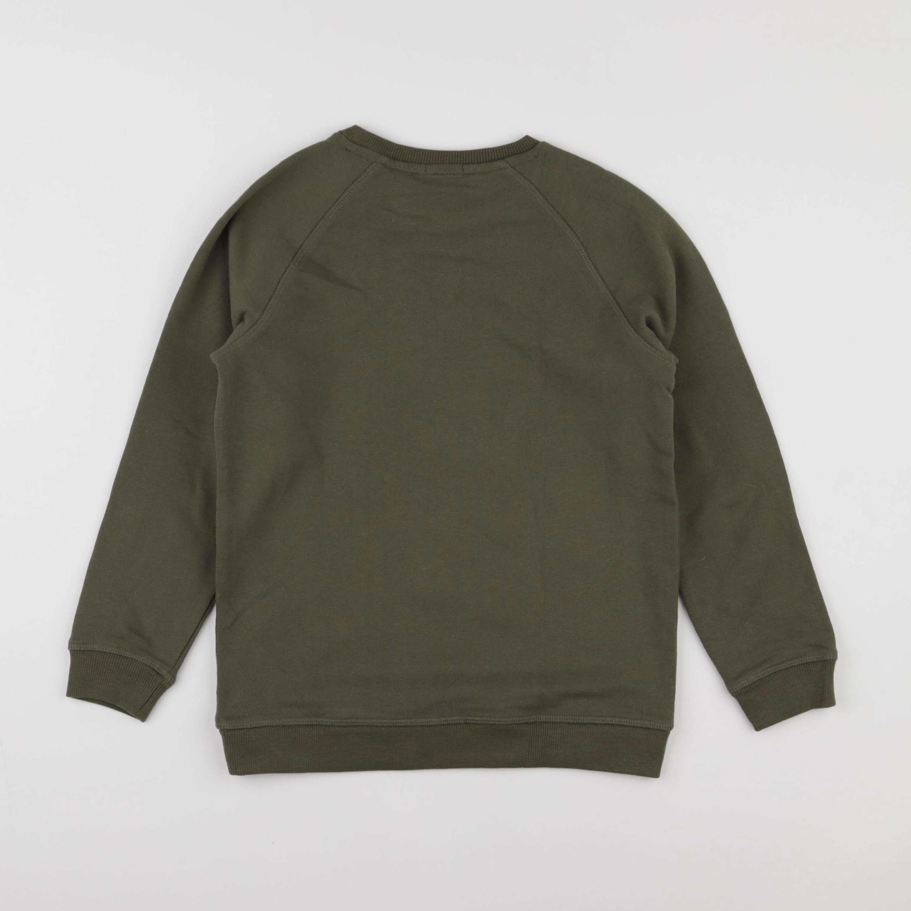 Vertbaudet - sweat vert - 10 ans
