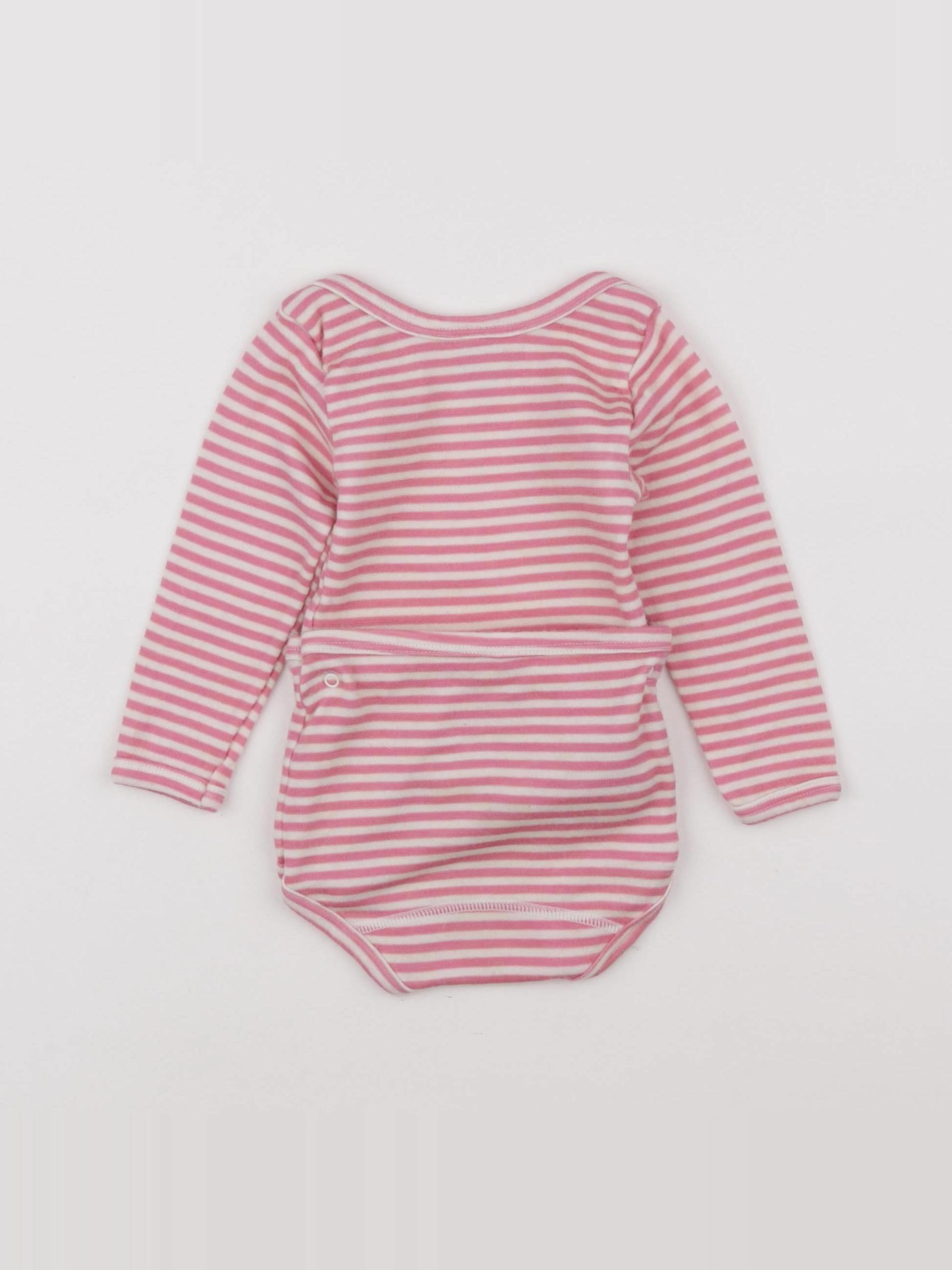 Petit Bateau - ensemble rose - 18 mois