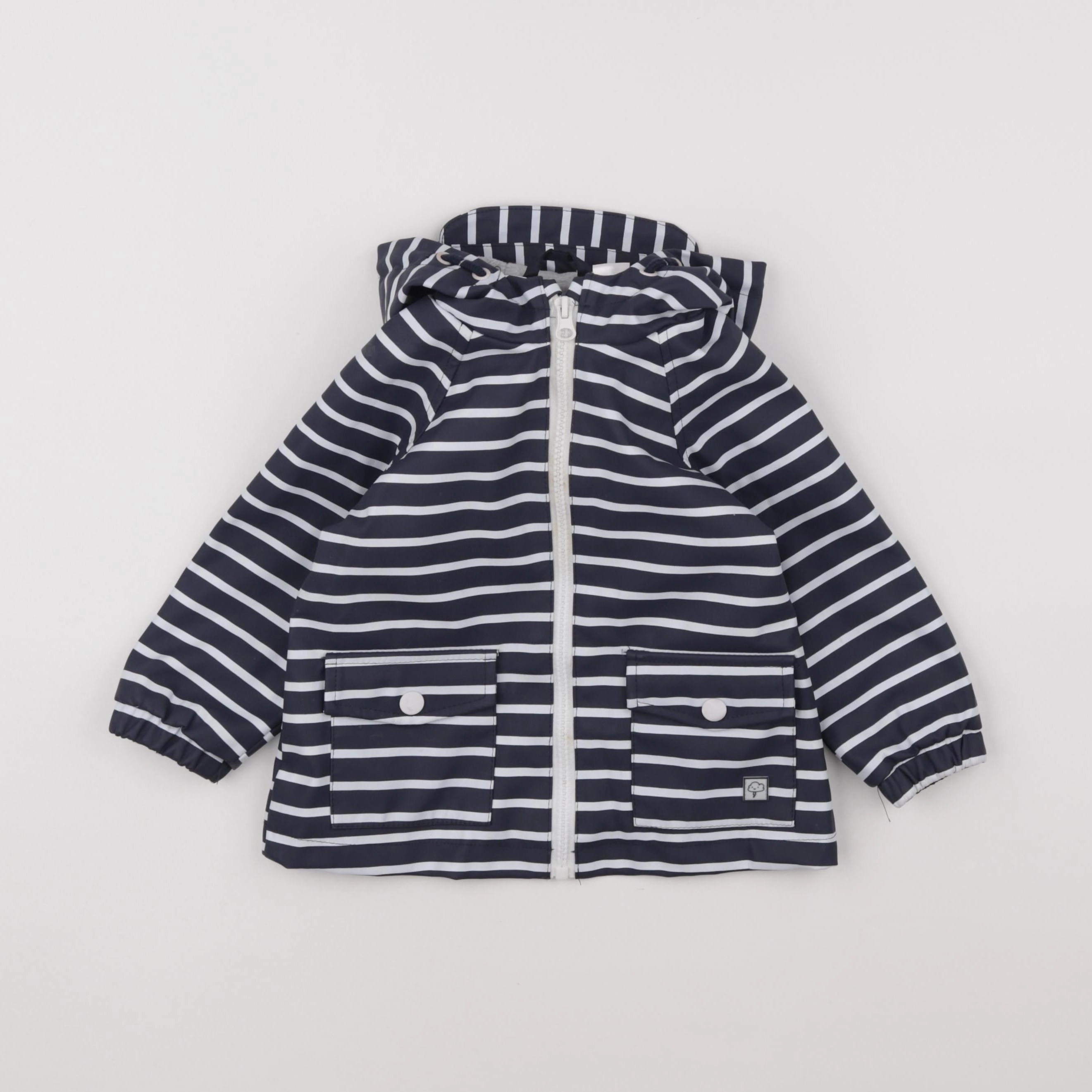 Mango - imperméable bleu - 12/18 mois