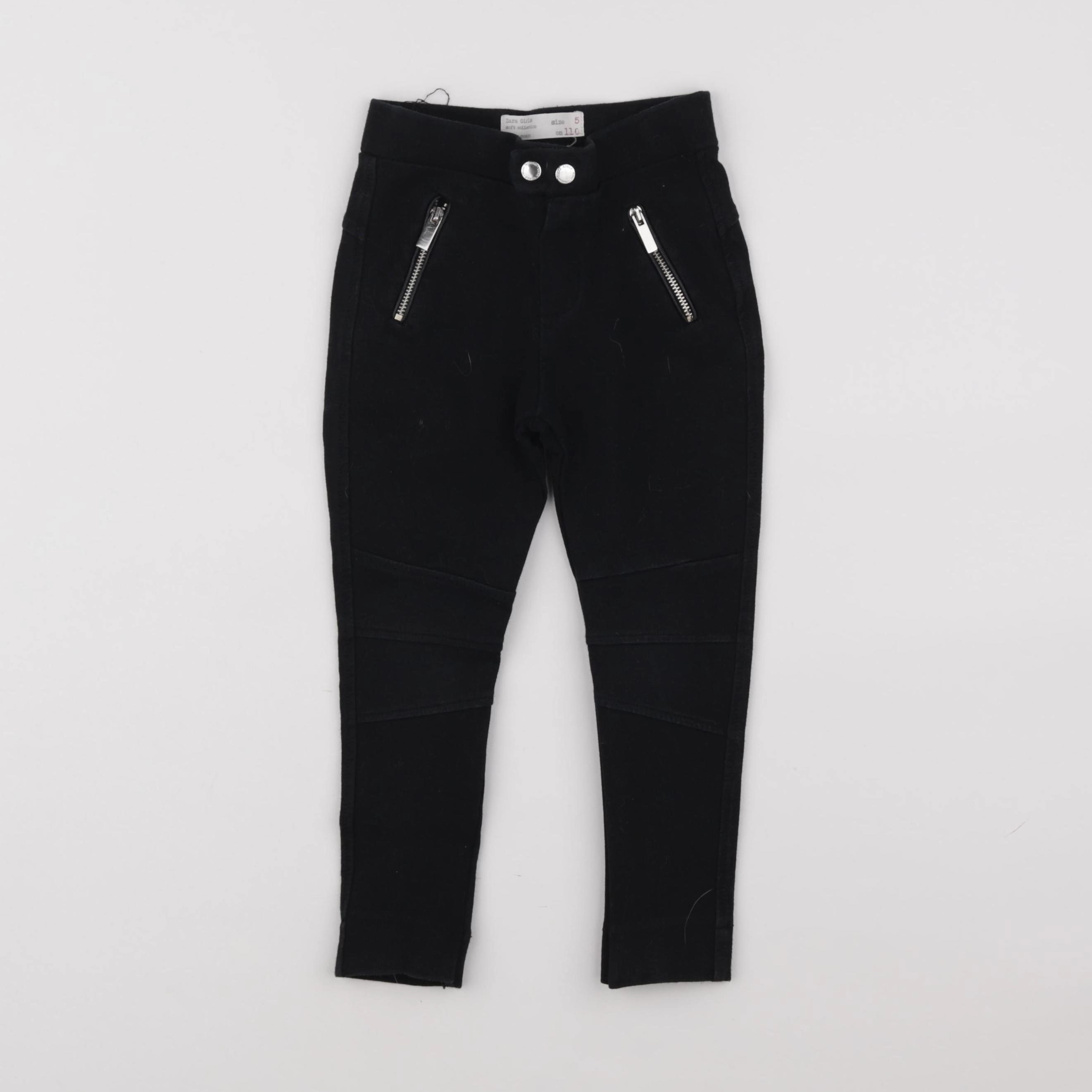 Zara - jegging noir - 5 ans