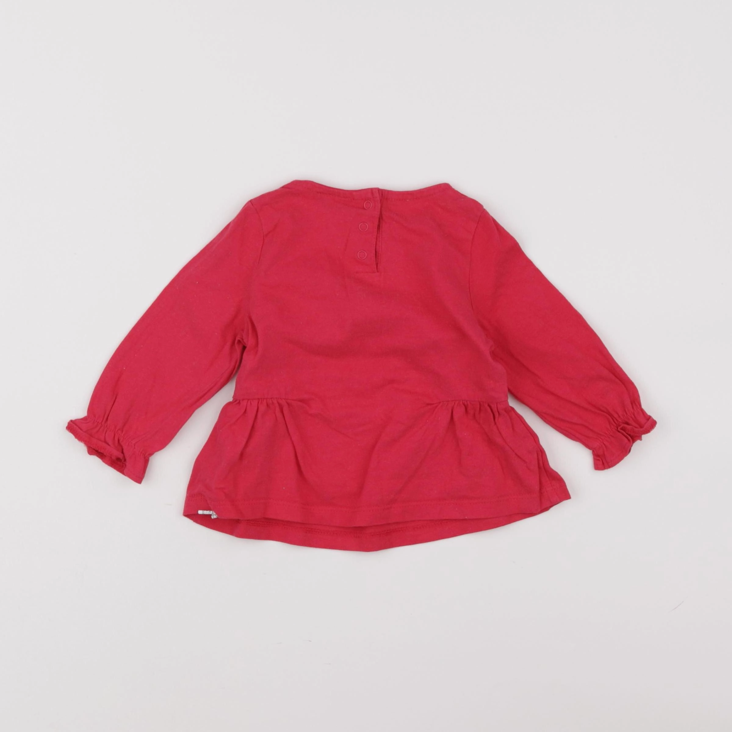 Tape à l'oeil - tee-shirt rouge - 9 mois