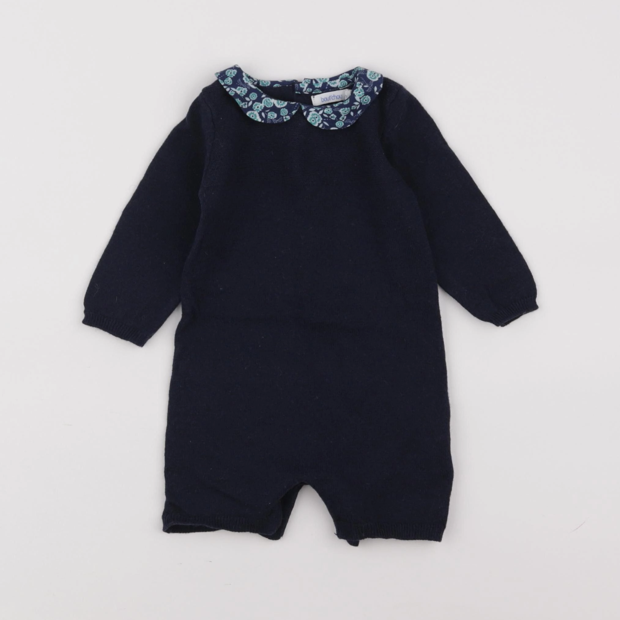 Boutchou - combinaison bleu - 3 mois