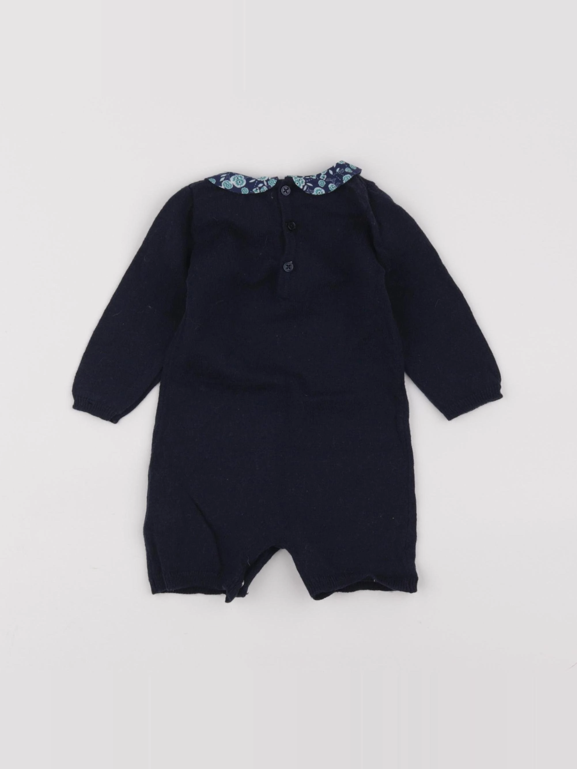 Boutchou - combinaison bleu - 3 mois