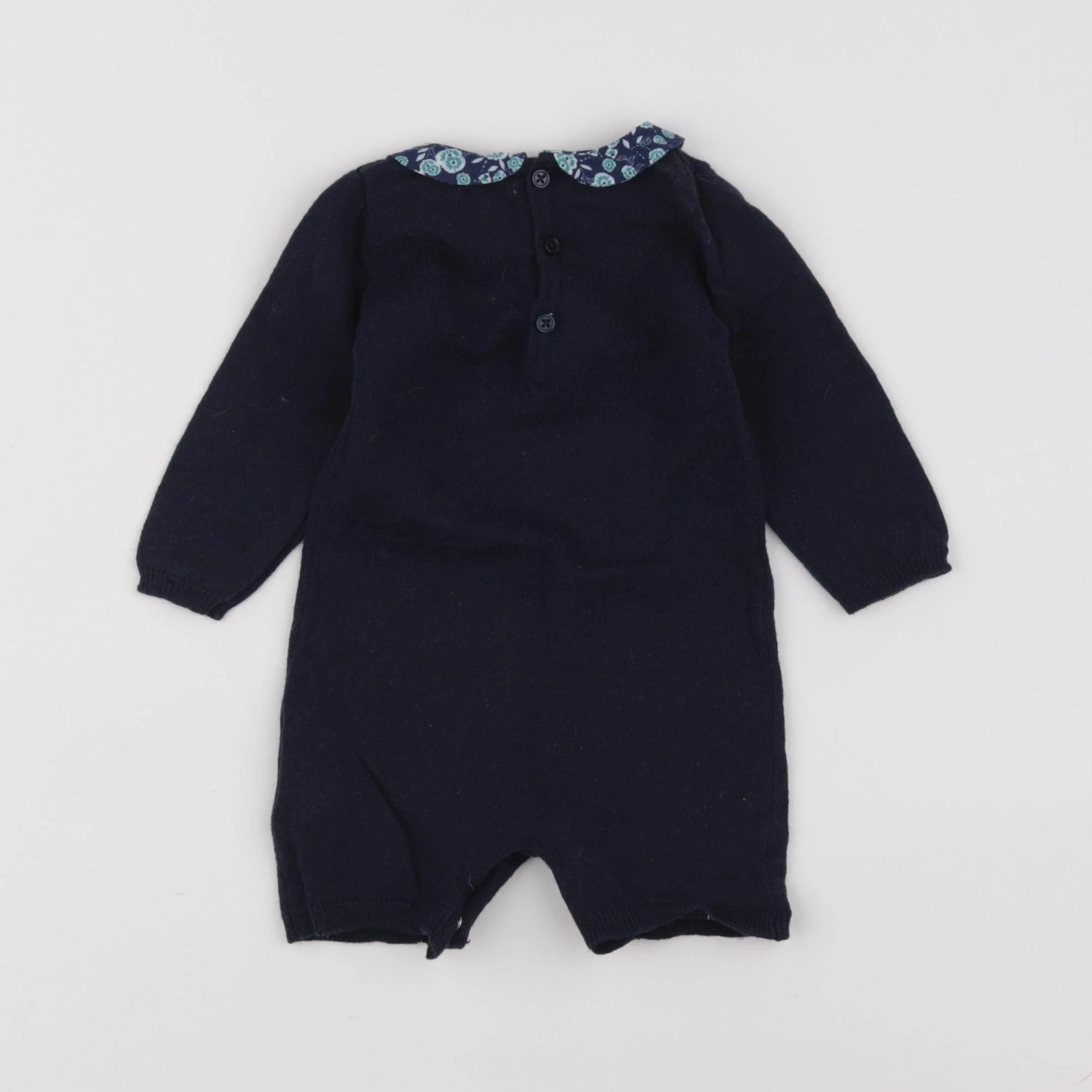 Boutchou - combinaison bleu - 3 mois