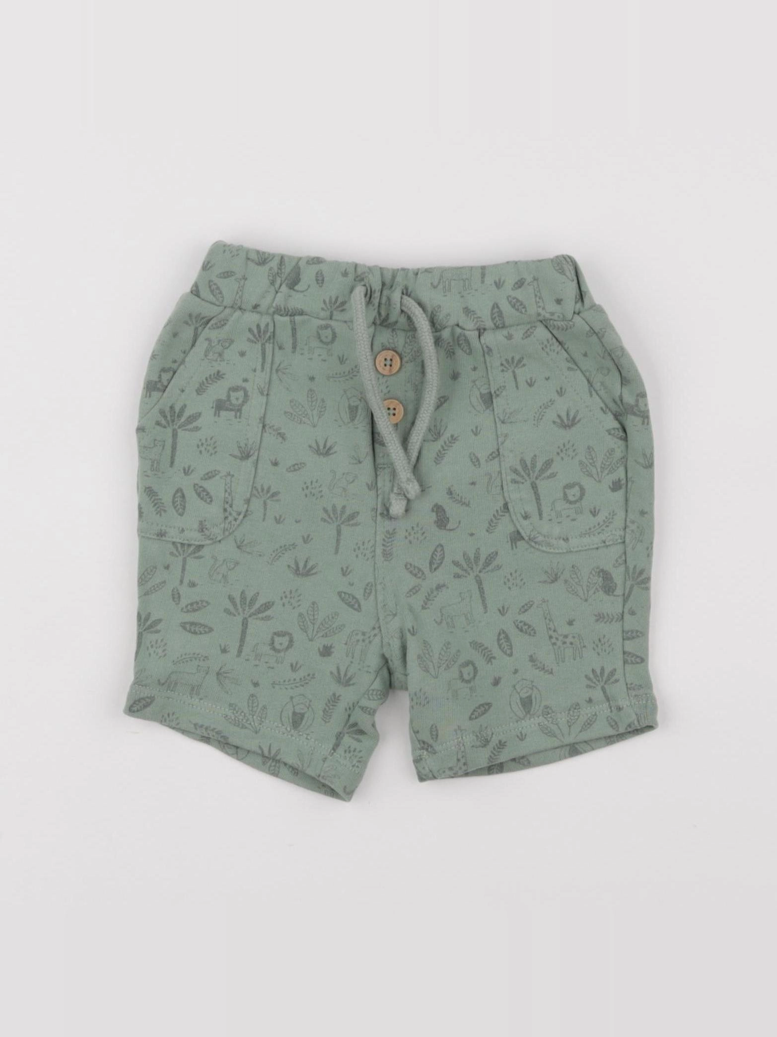 Tape à l'oeil - short vert - 6 mois