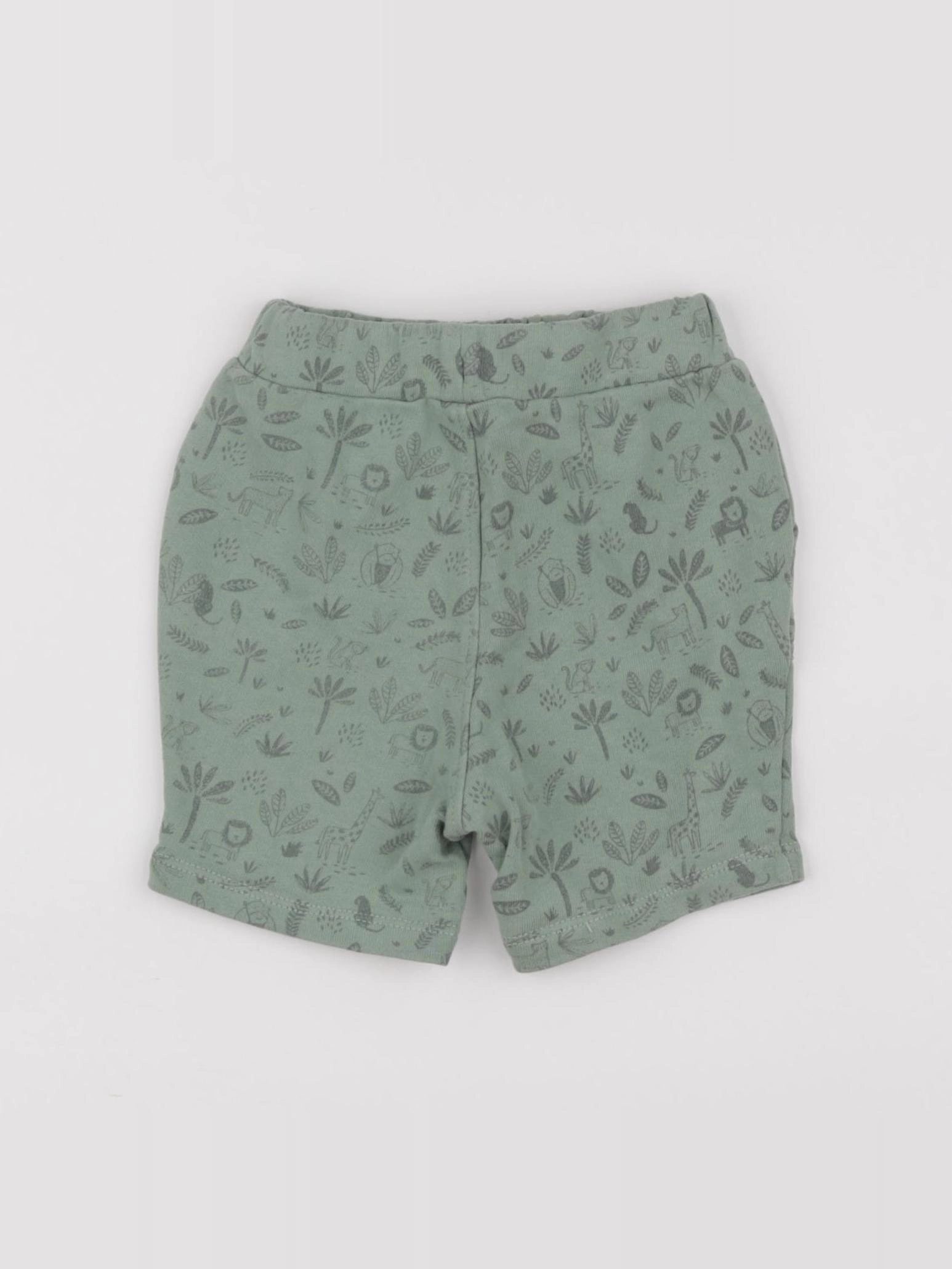 Tape à l'oeil - short vert - 6 mois