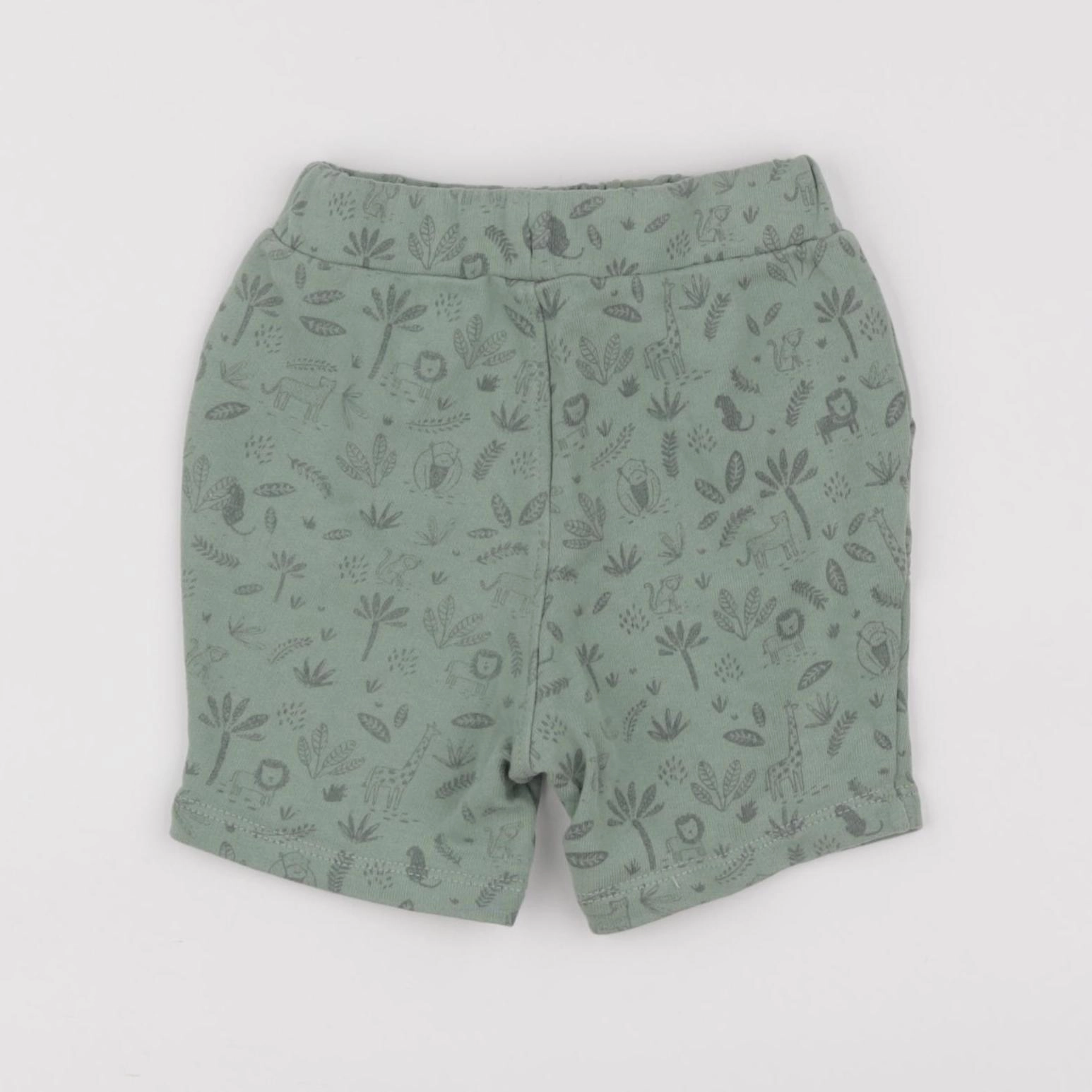 Tape à l'oeil - short vert - 6 mois
