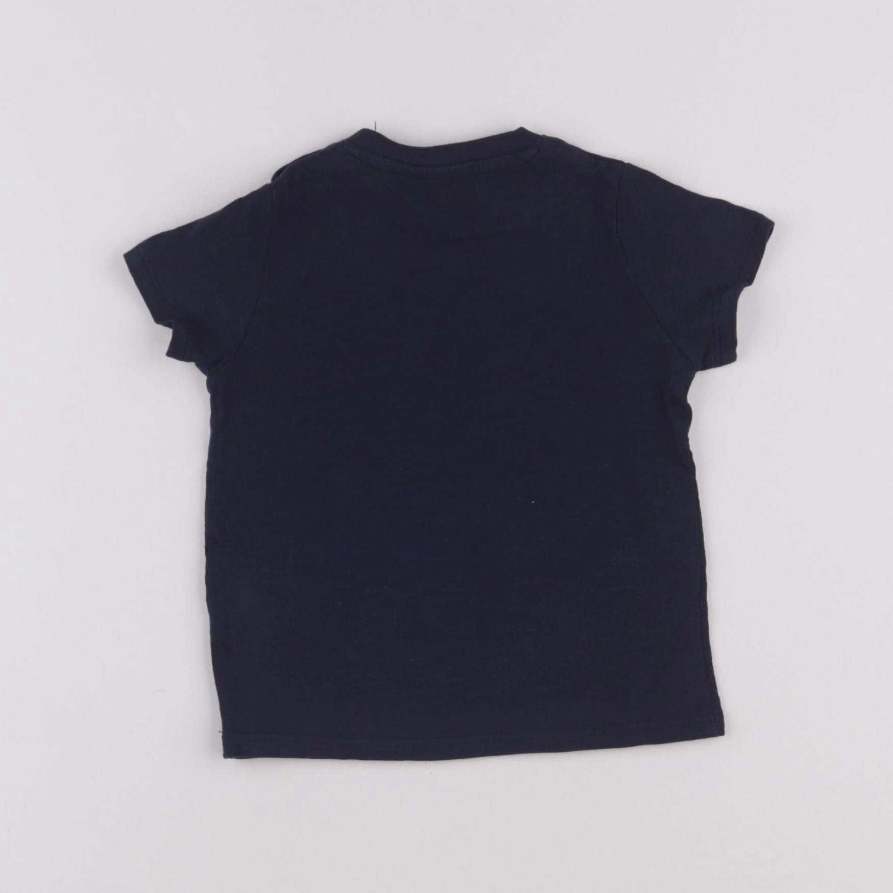 Vertbaudet - tee-shirt bleu - 6 mois