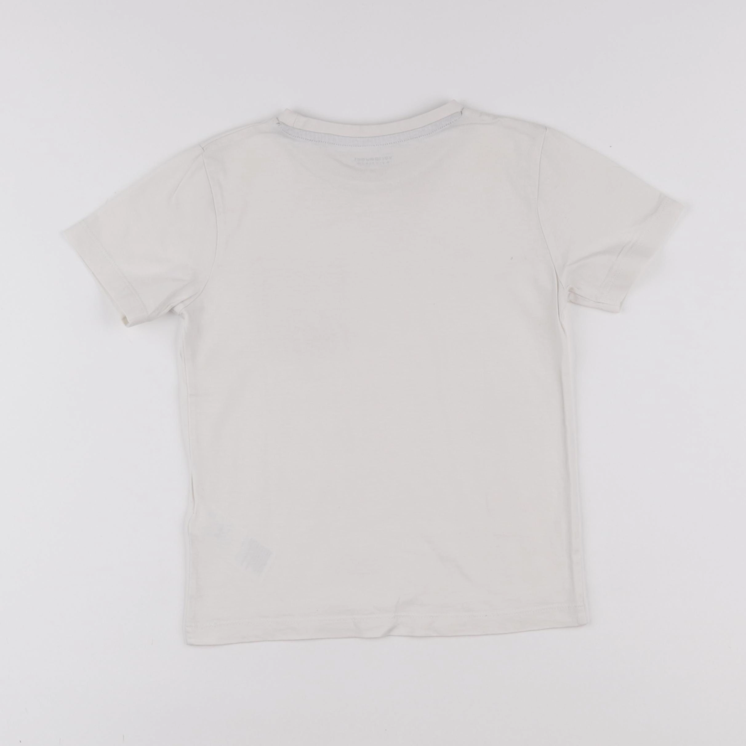 Vertbaudet - tee-shirt blanc - 6 ans