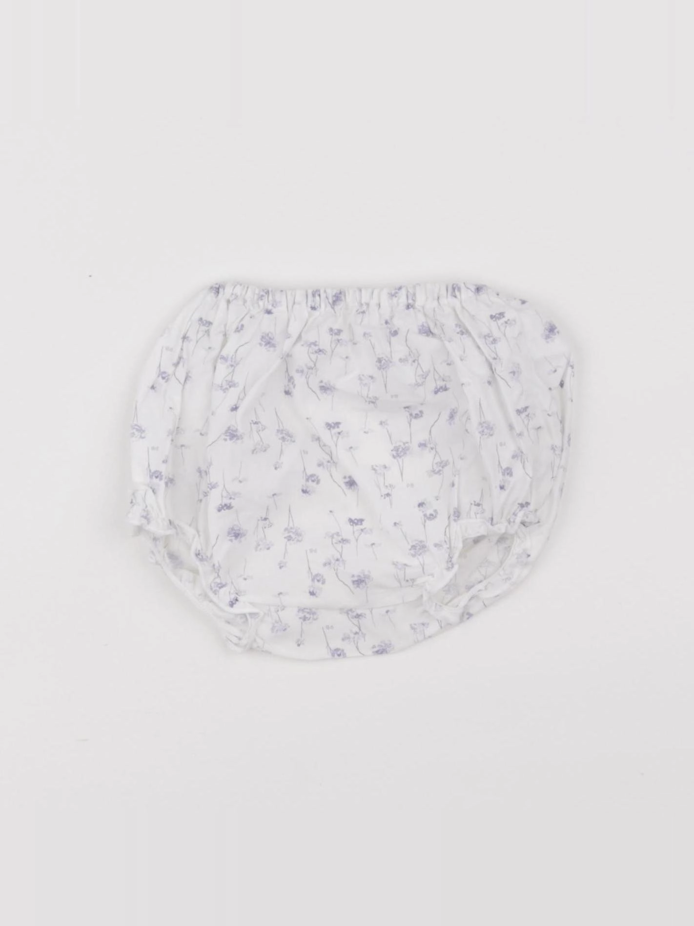 Petit Bateau - bloomer blanc - 3 mois