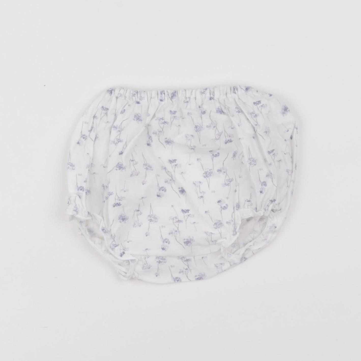 Petit Bateau - bloomer blanc - 3 mois