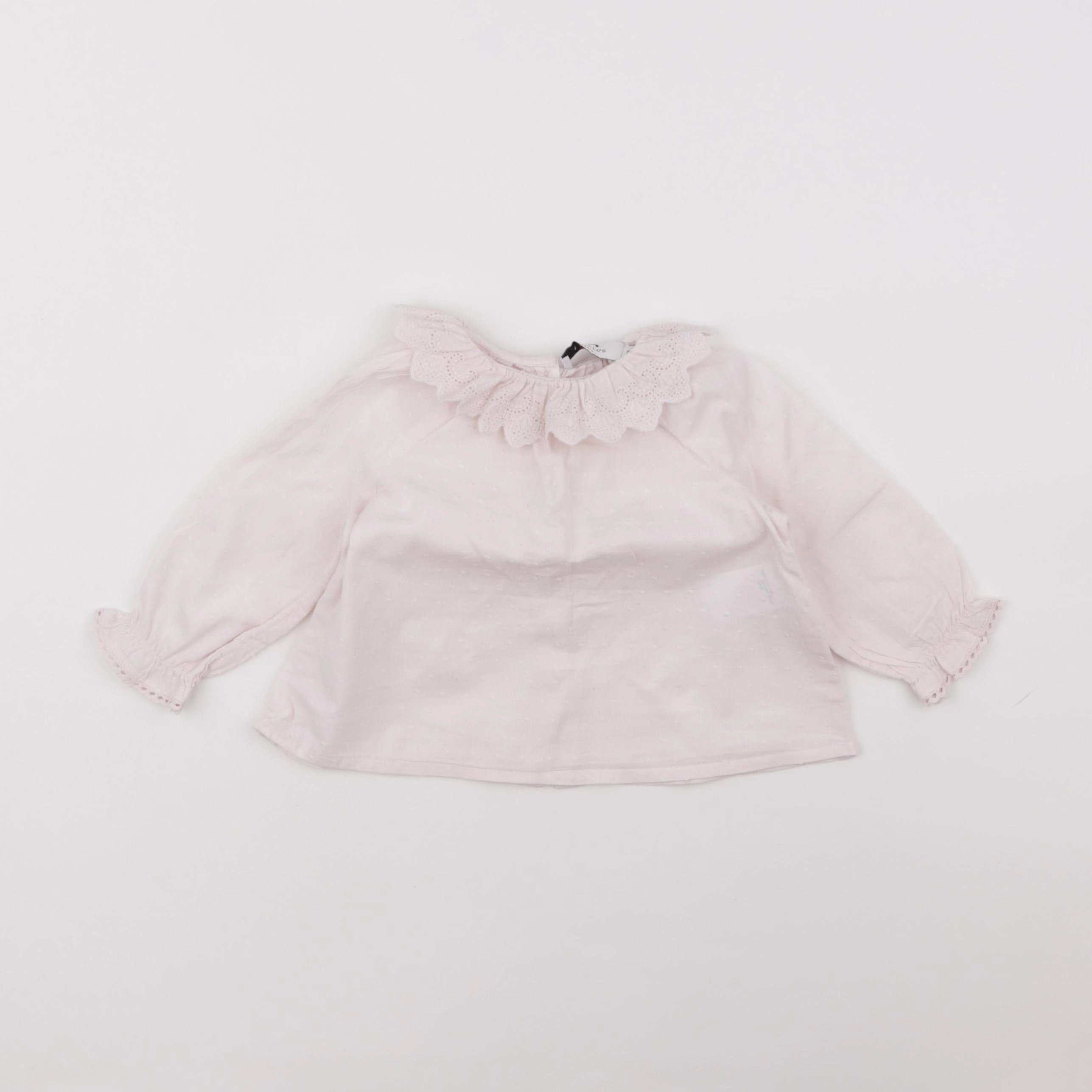 Cyrillus - blouse rose - 9 mois
