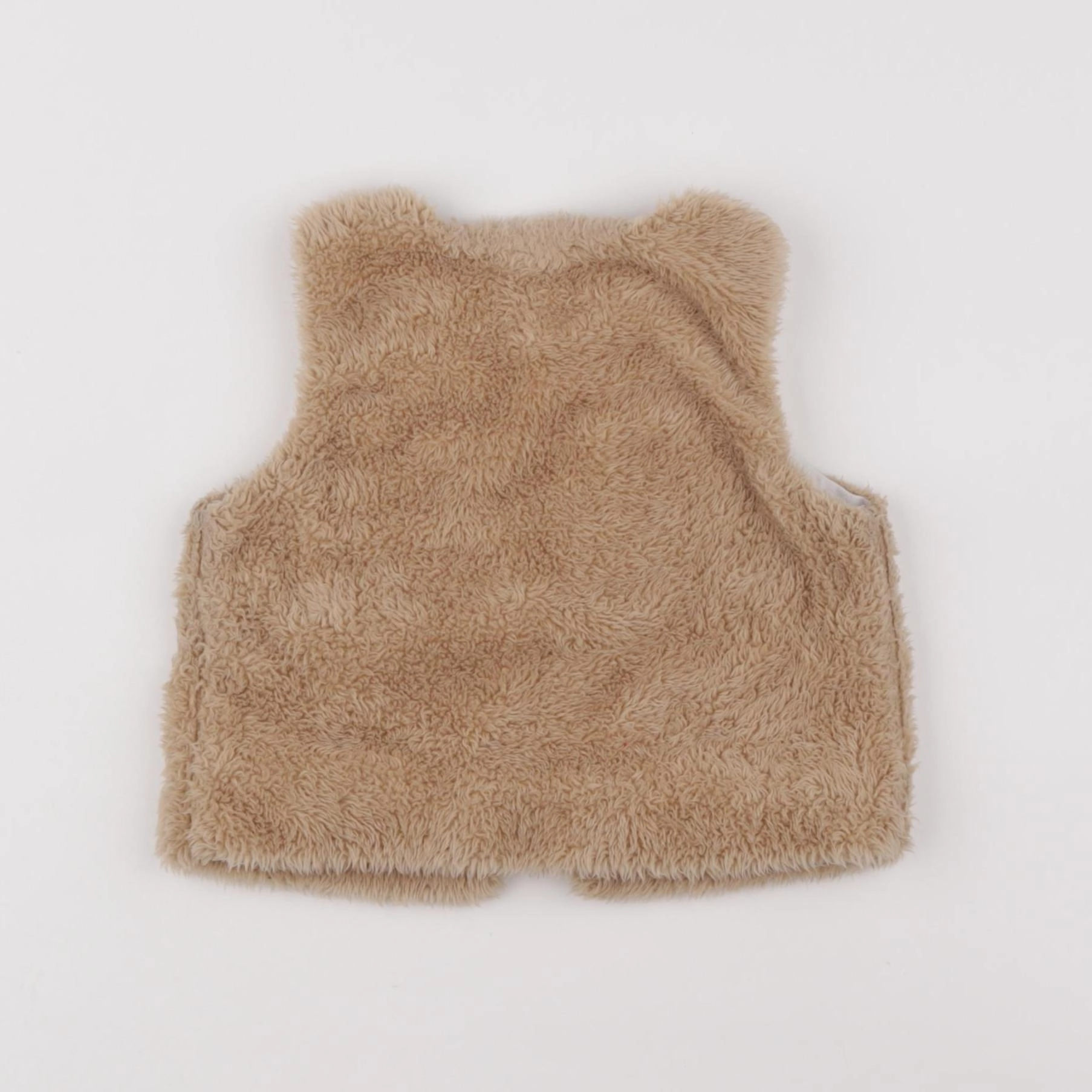 Vertbaudet - gilet marron - 12 mois