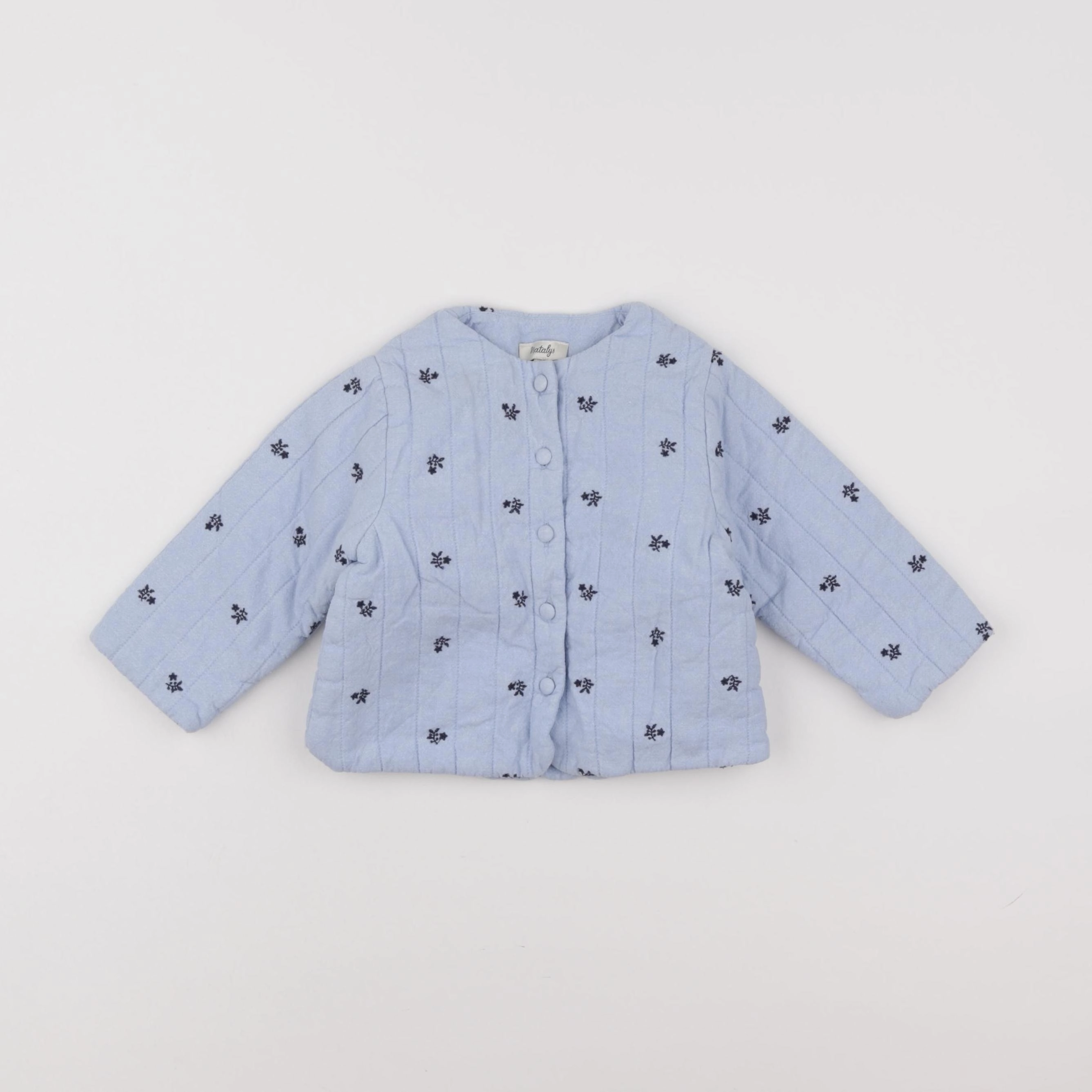 Natalys - veste bleu - 9 mois
