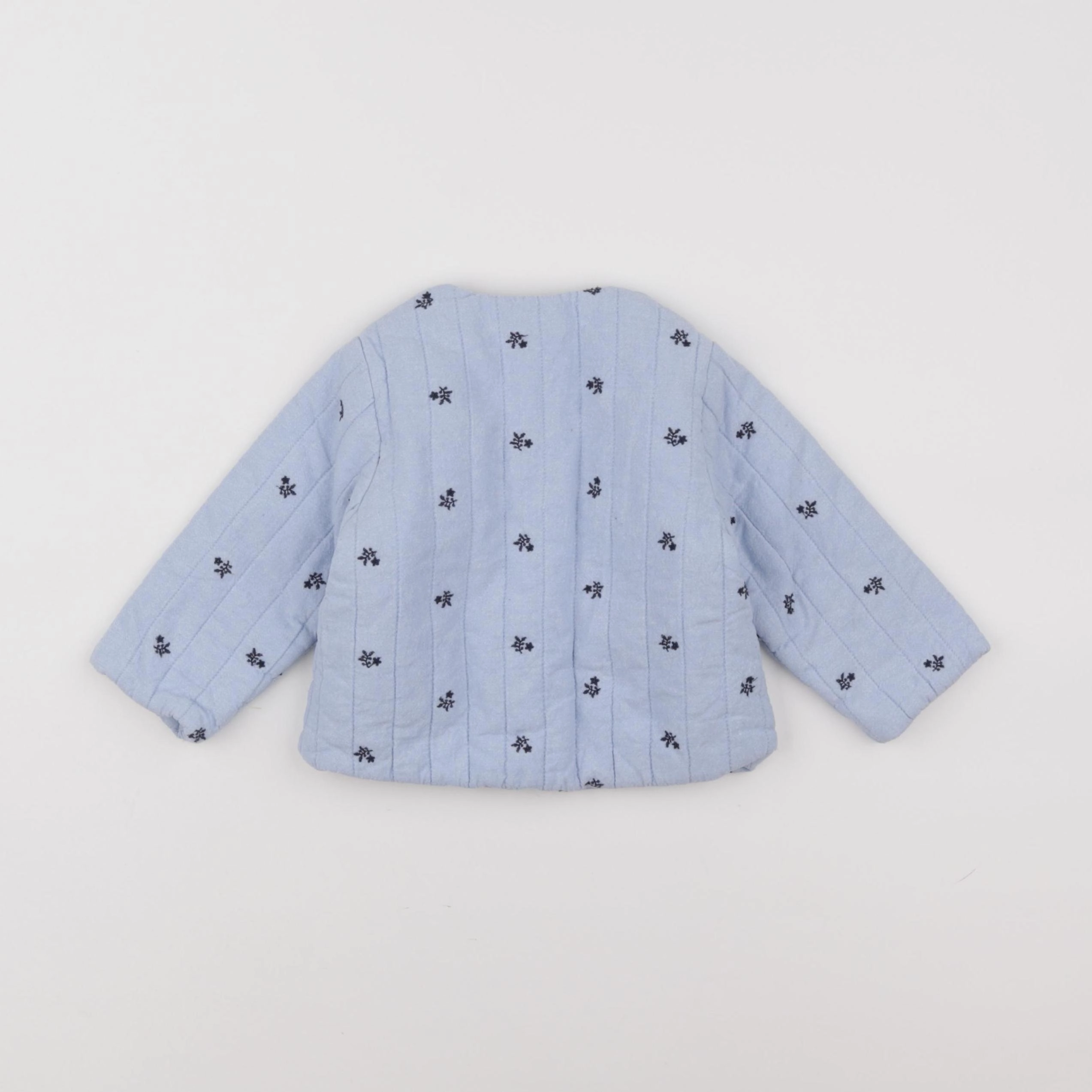 Natalys - veste bleu - 9 mois