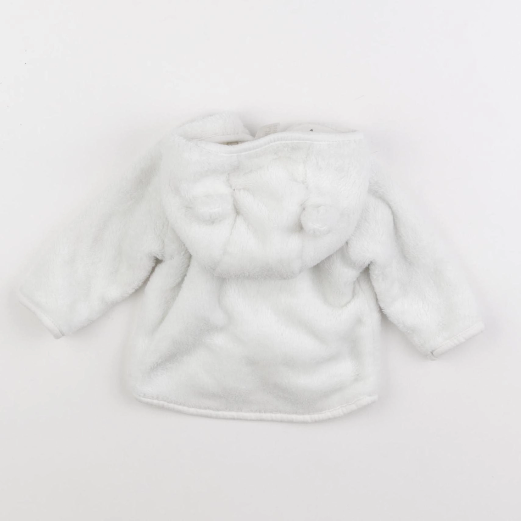 H&M - polaire blanc - 0/1 mois