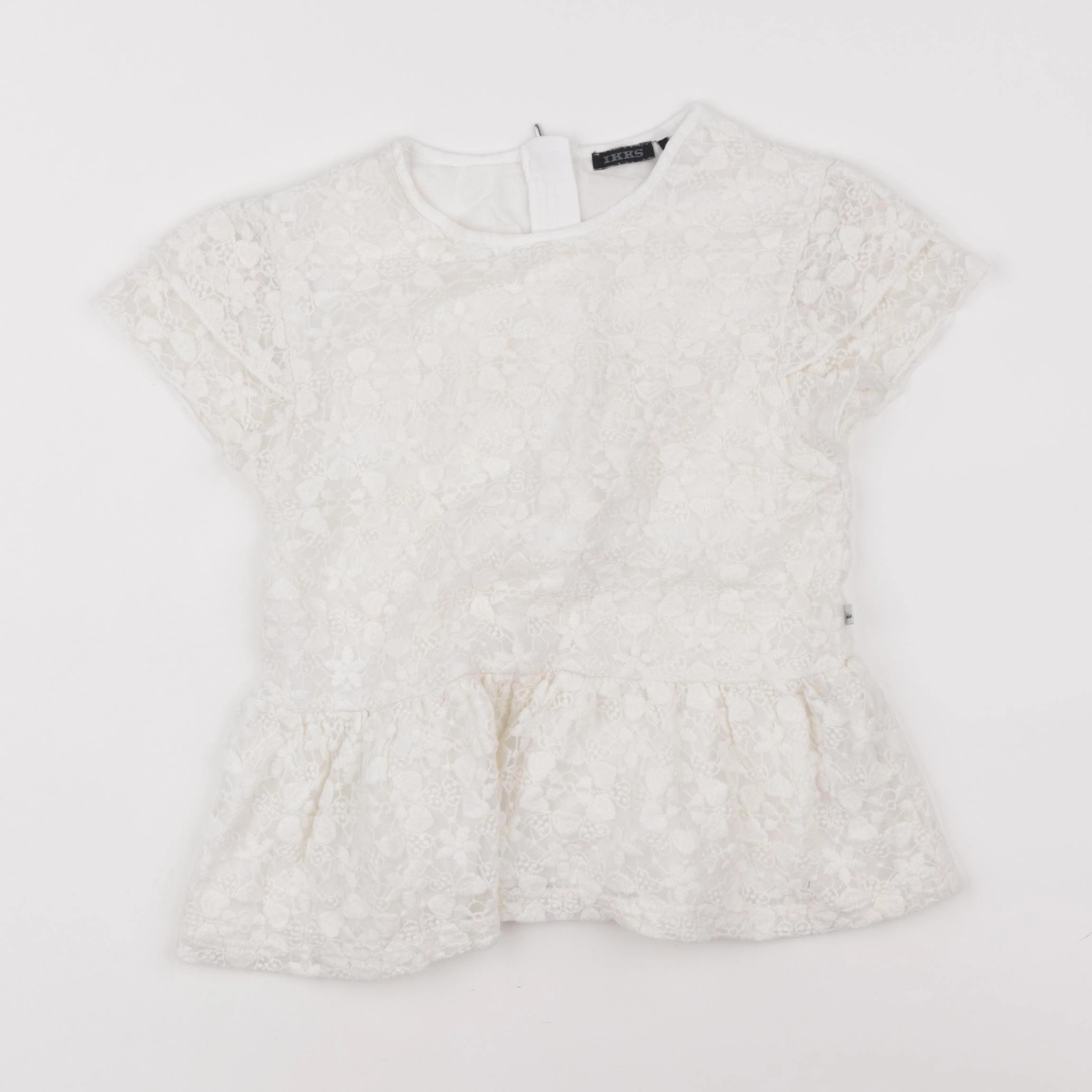 IKKS - tee-shirt blanc - 8 ans