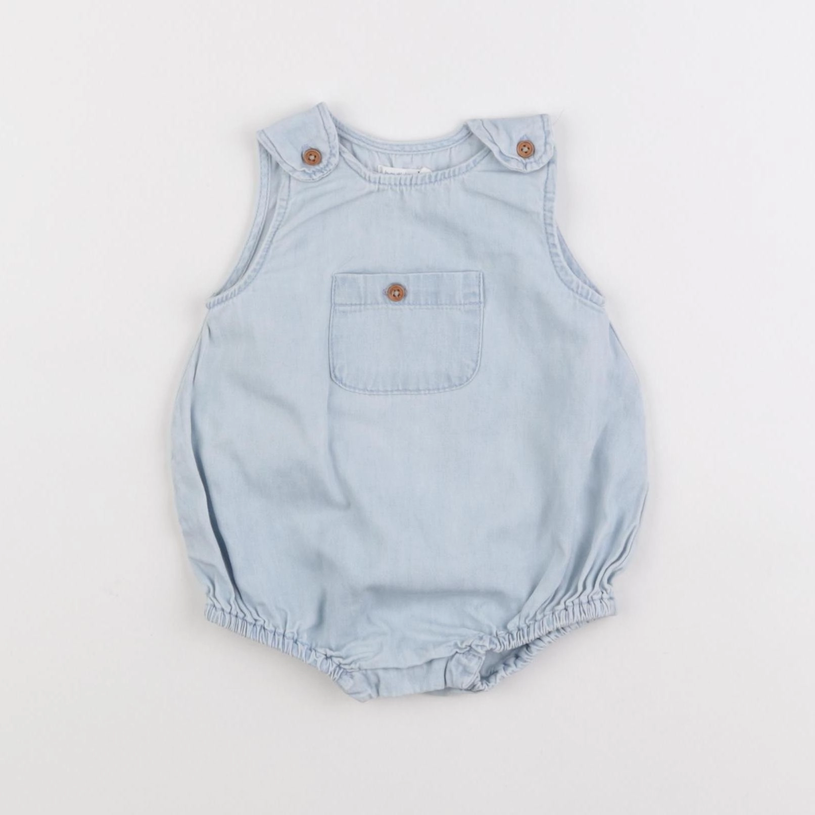 Boutchou - combinaison bleu - 1 mois