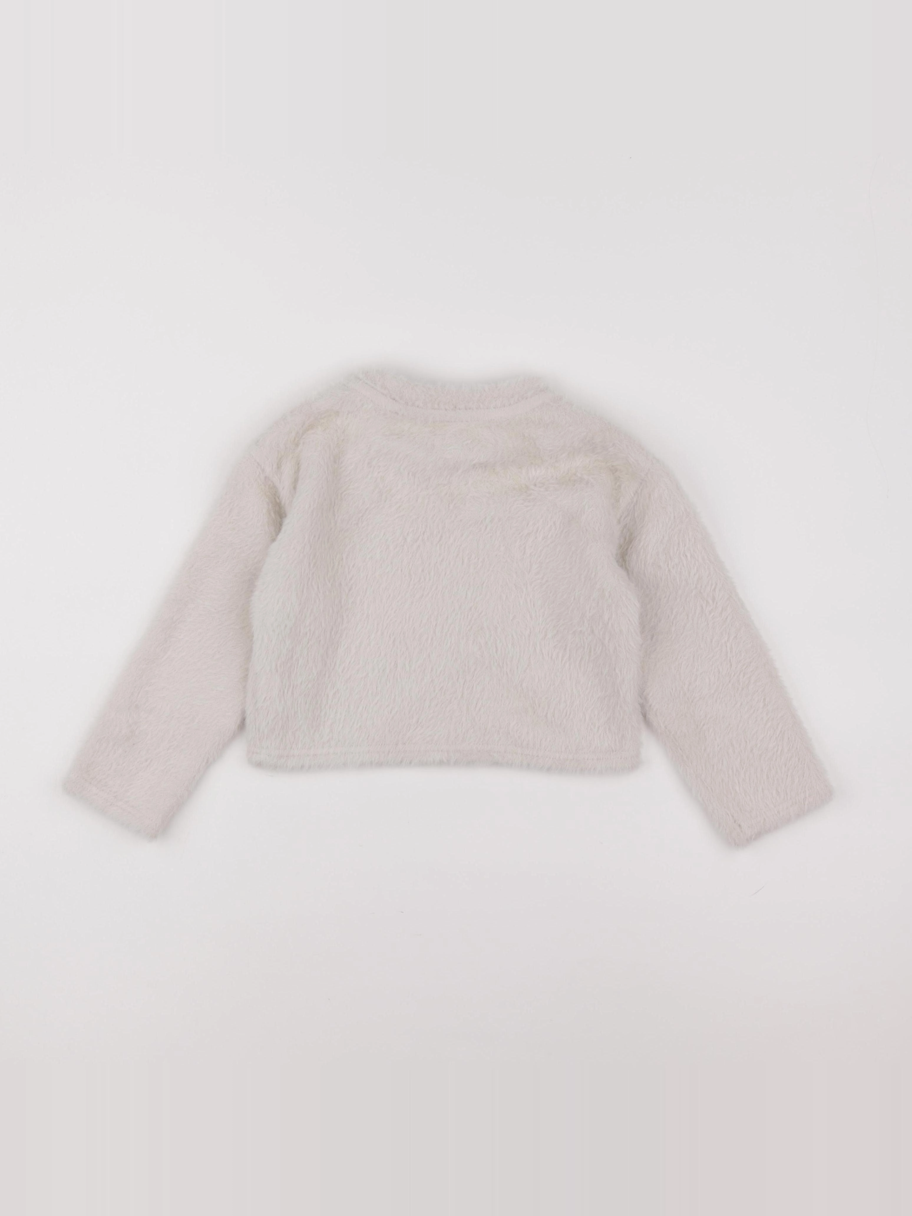 IKKS - pull blanc - 5 ans