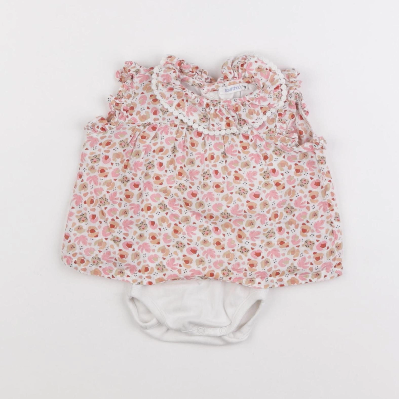 Boutchou - body blouse rose - 1 mois
