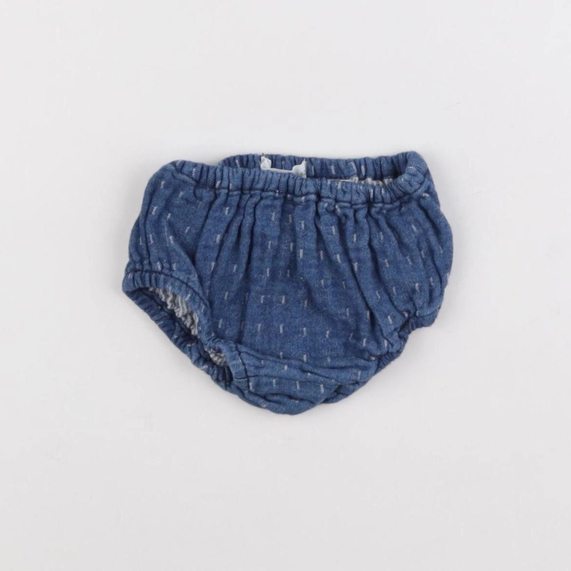Zara - bloomer bleu - 1/3 mois