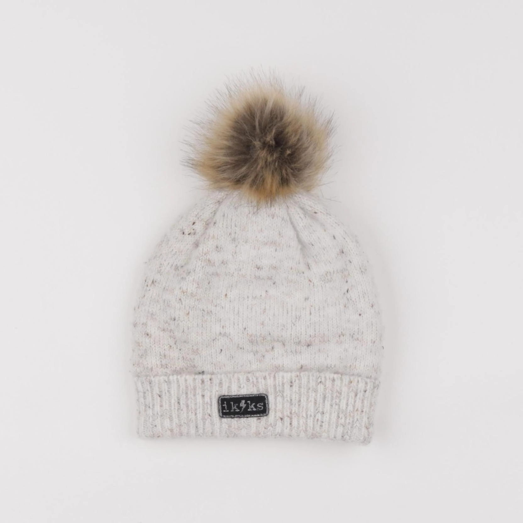 IKKS - bonnet blanc - 3/5 ans