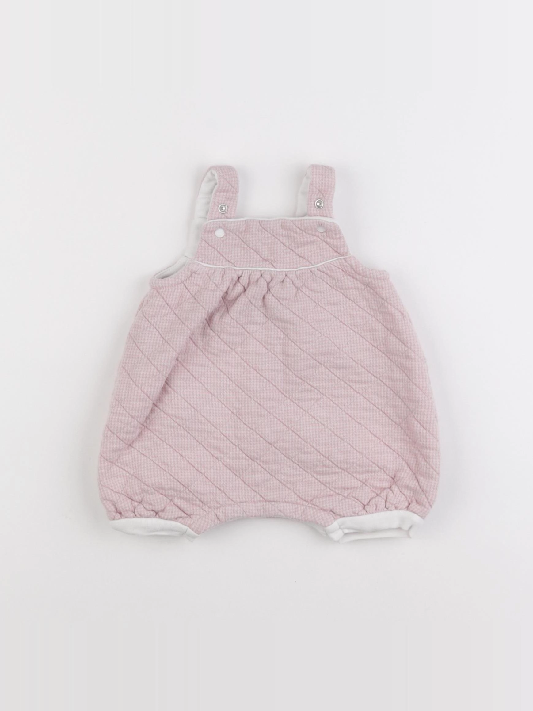 Petit Bateau - salopette rose - 3 mois
