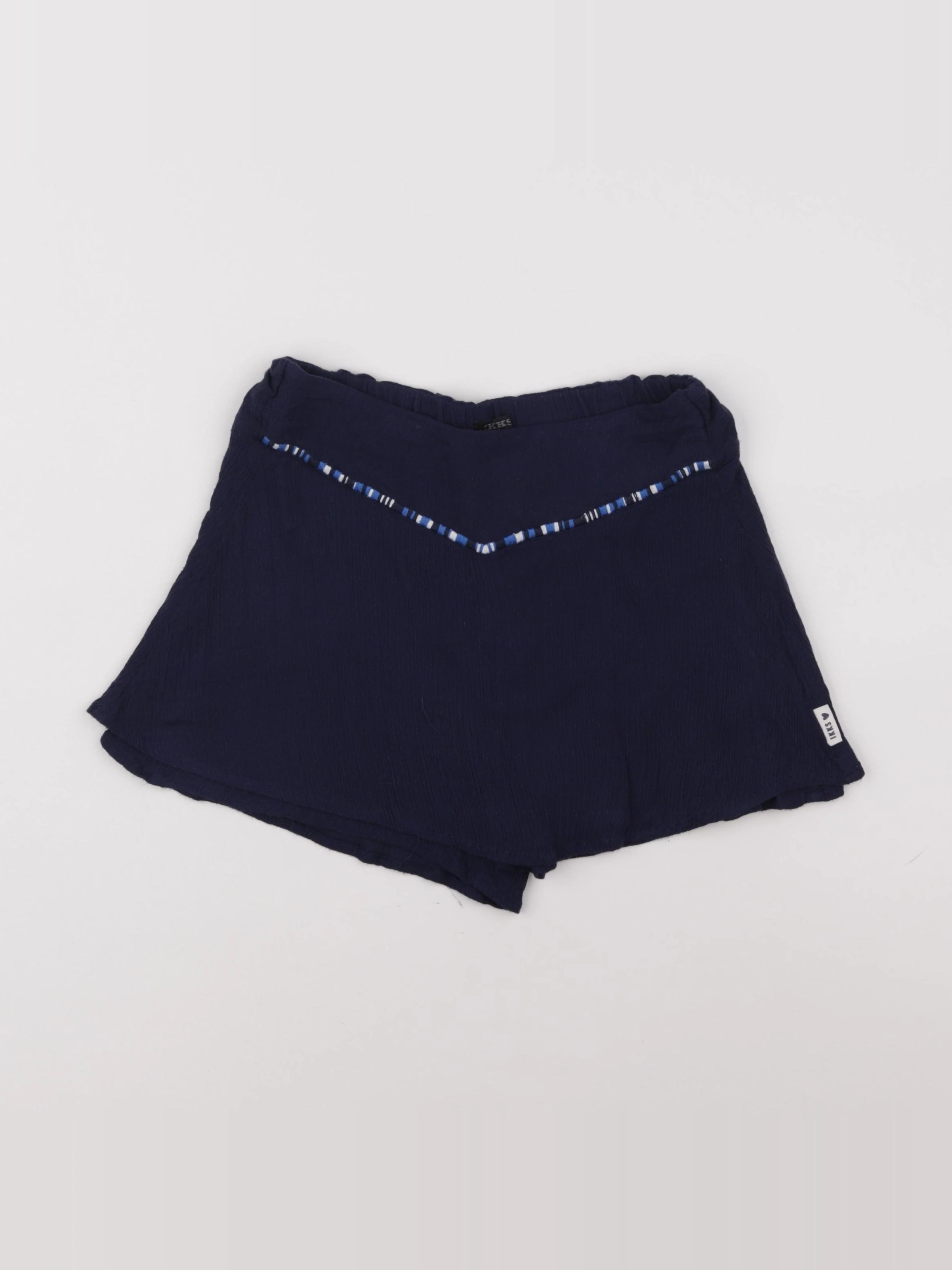 IKKS - jupe short bleu - 8 ans