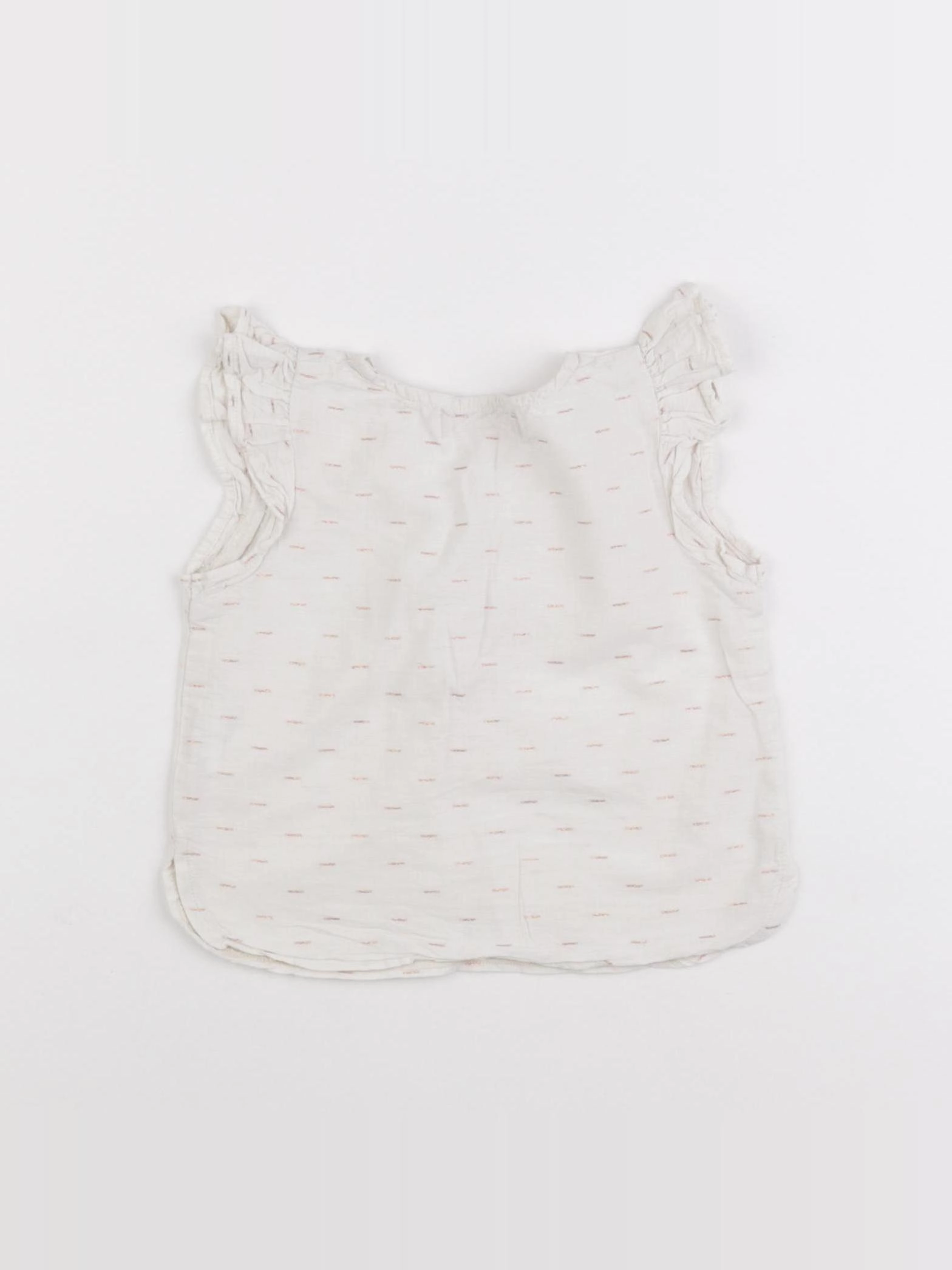La Petite Collection - blouse blanc - 6 mois