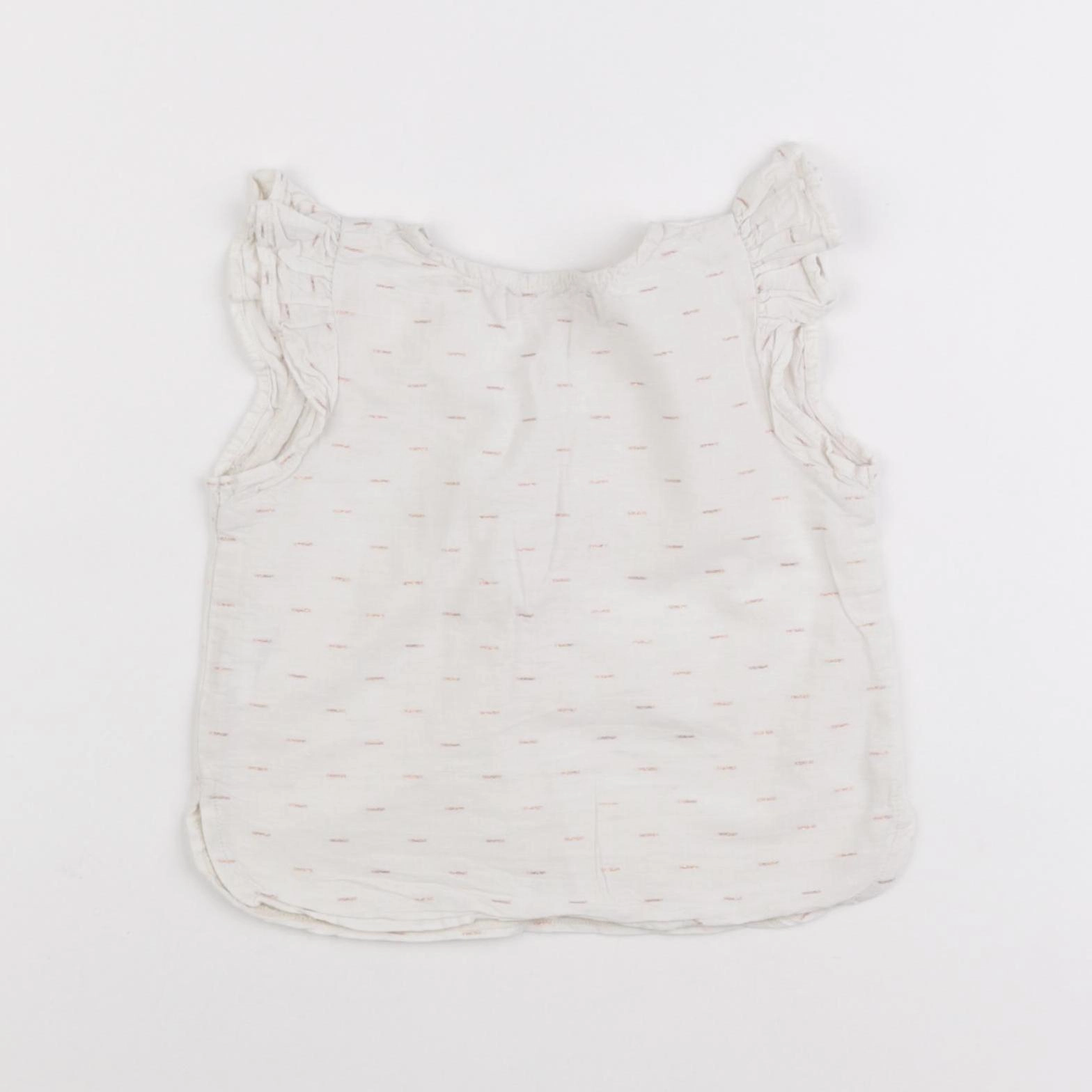 La Petite Collection - blouse blanc - 6 mois
