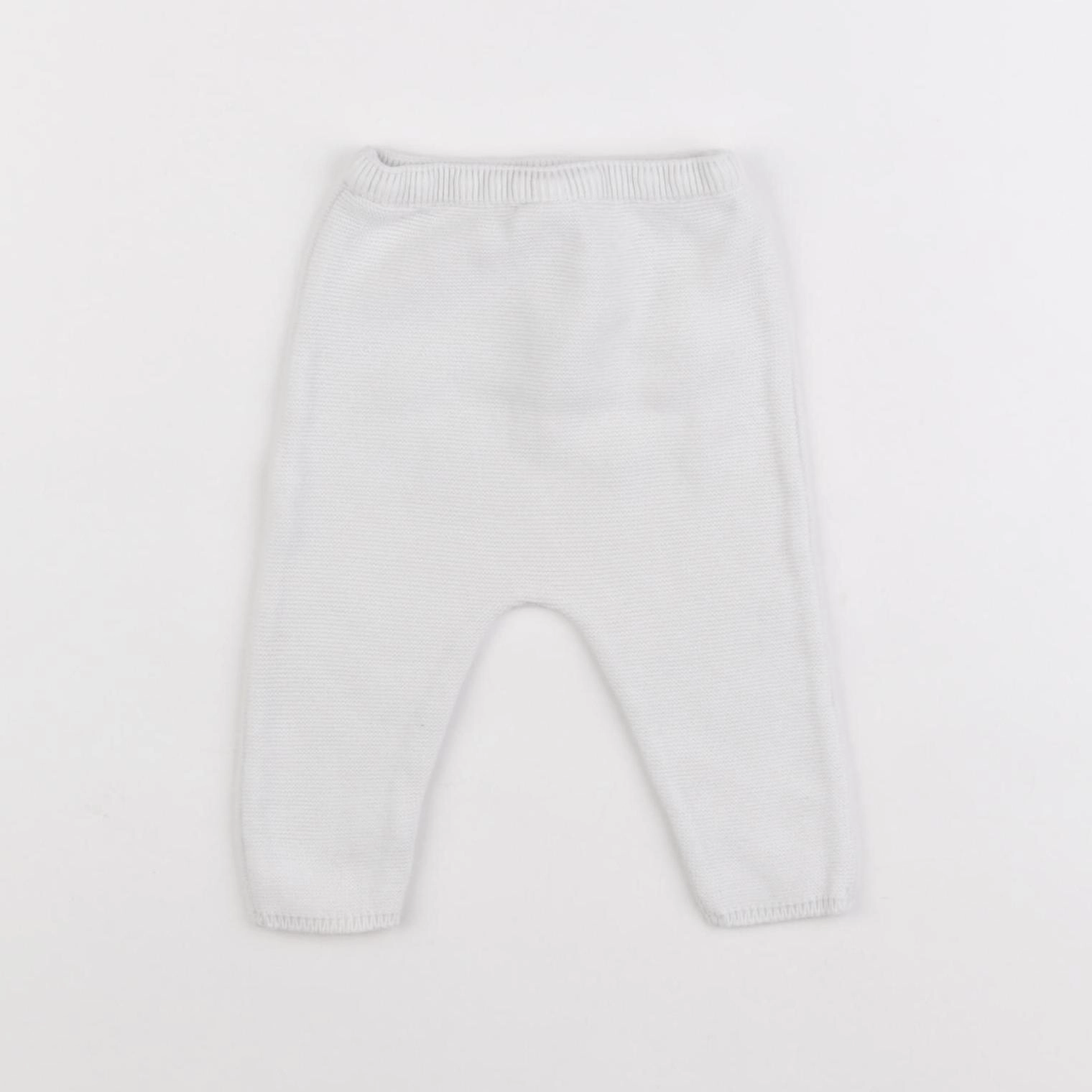 Petit Bateau - legging blanc - 3 mois