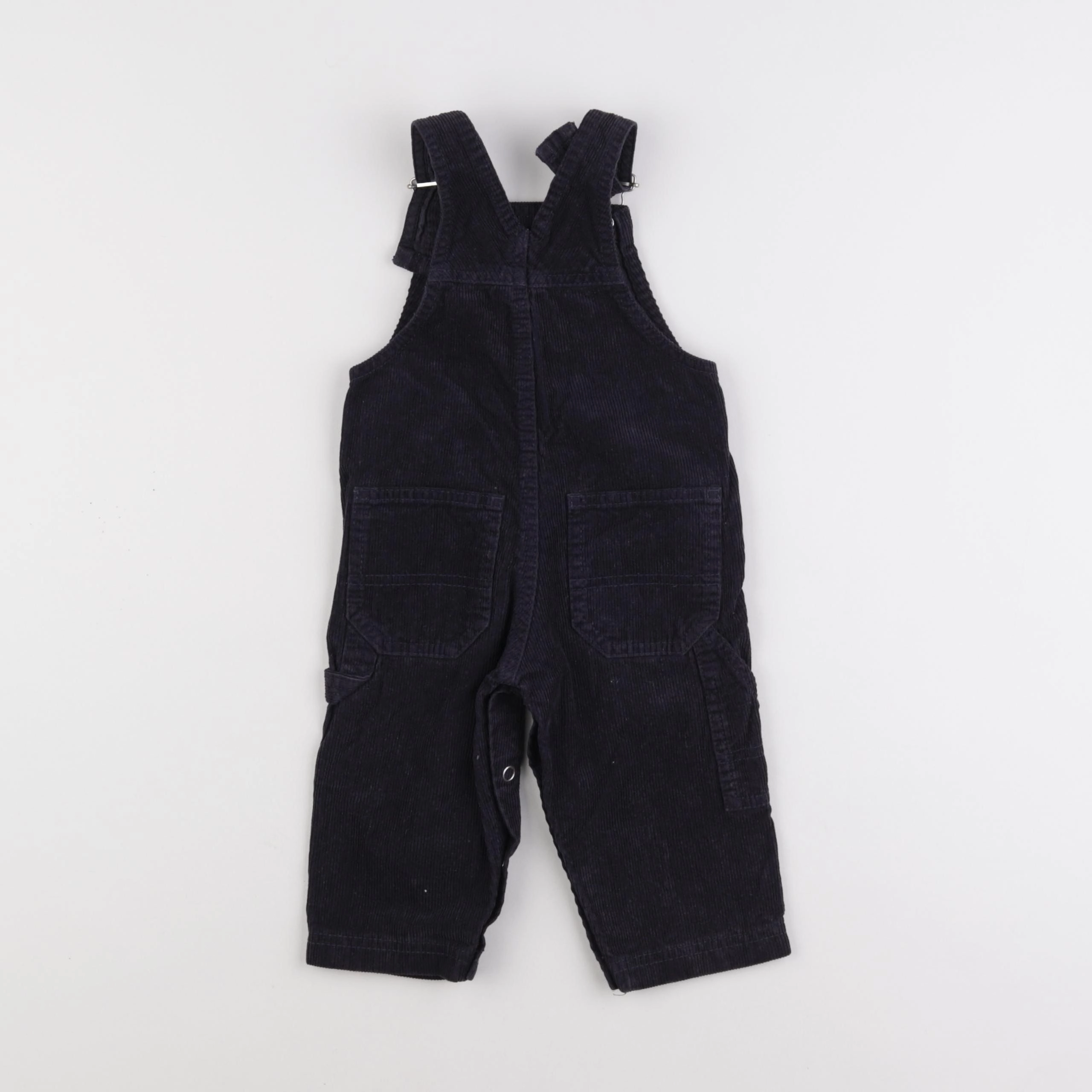 Petit Bateau - salopette bleu - 6 mois