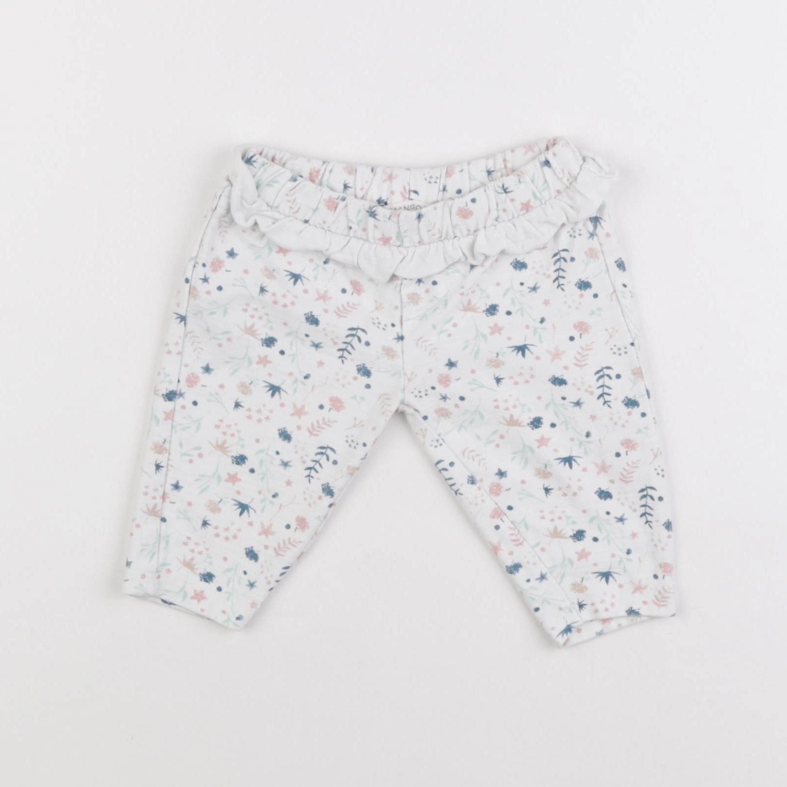Mango - pantalon blanc - 1/3 mois