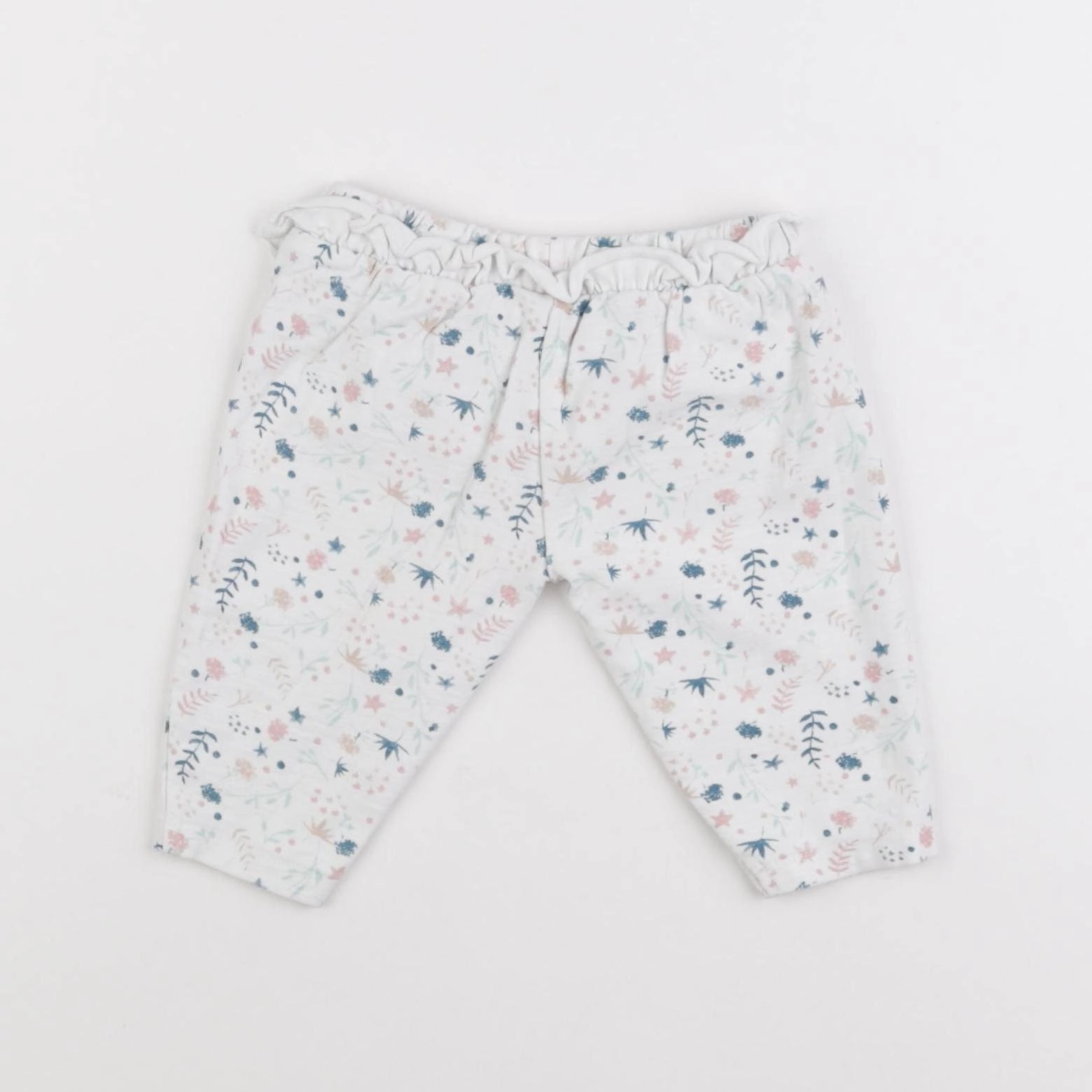 Mango - pantalon blanc - 1/3 mois