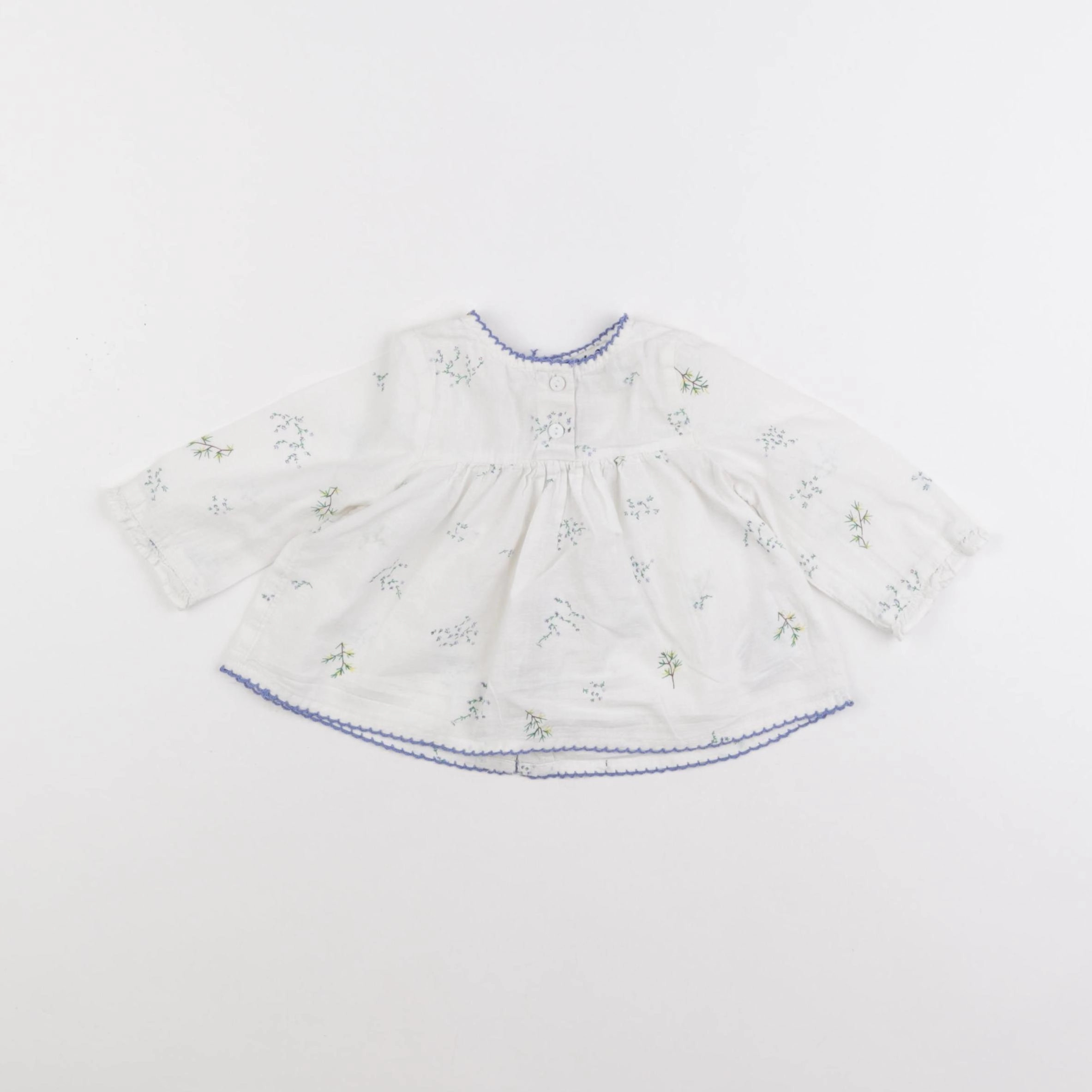 Cyrillus - blouse blanc - 3 mois